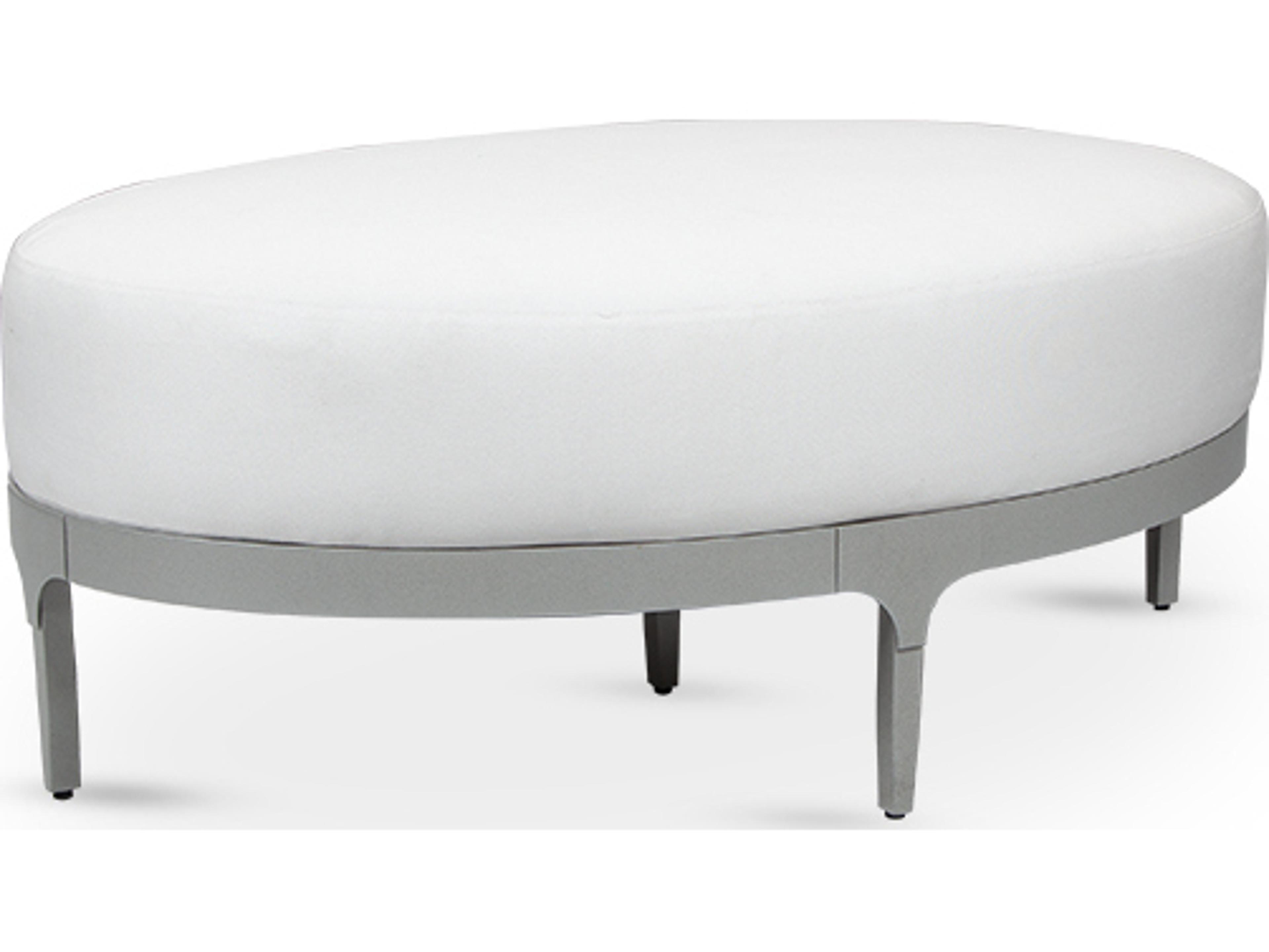 Amalfi Oval Ottoman