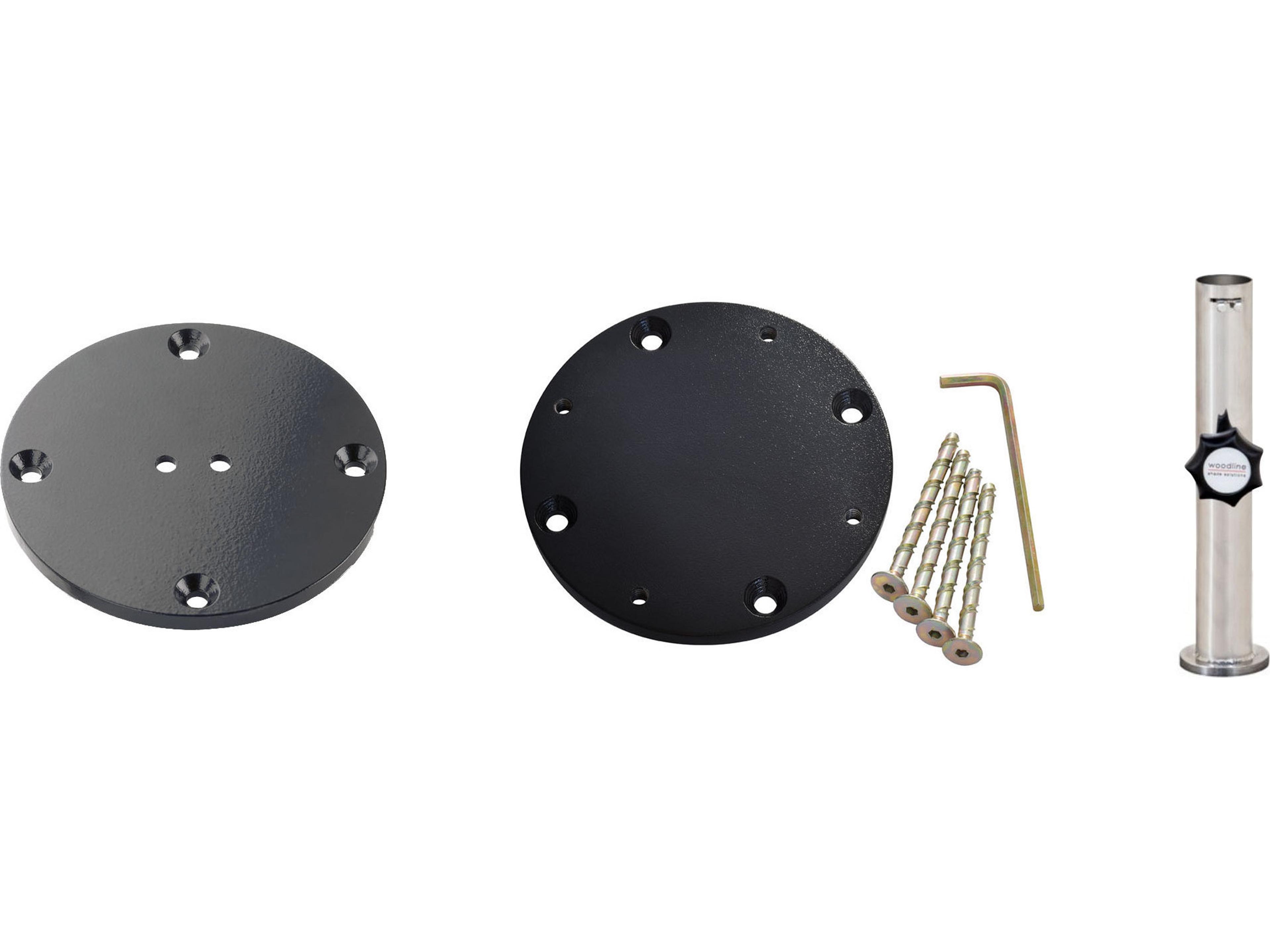 Concrete Mount with 1.5 Foot Tube