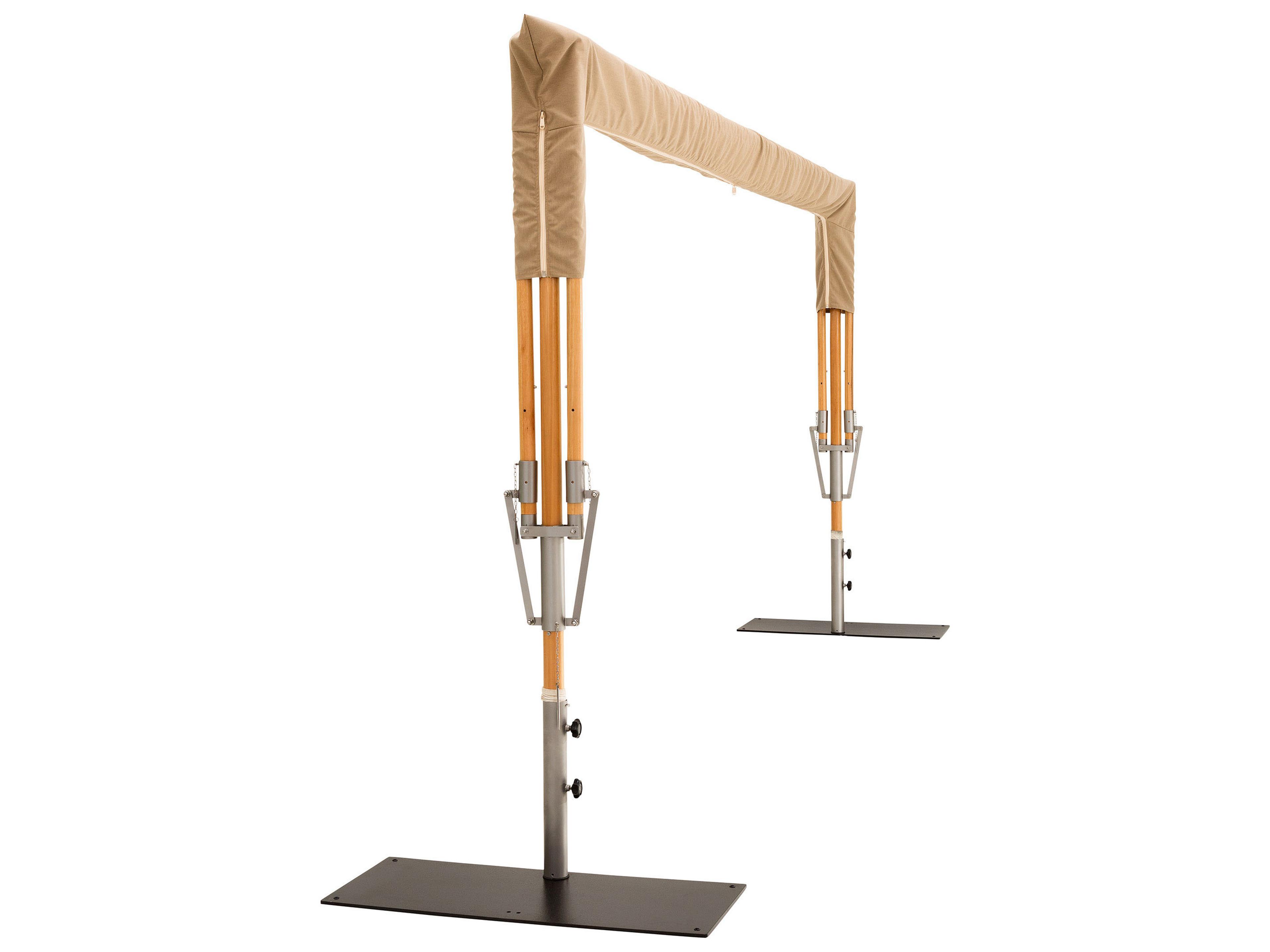 Woodline Shade Solutions Papillon 15 x 9.8 Foot Rectangular Pavilion