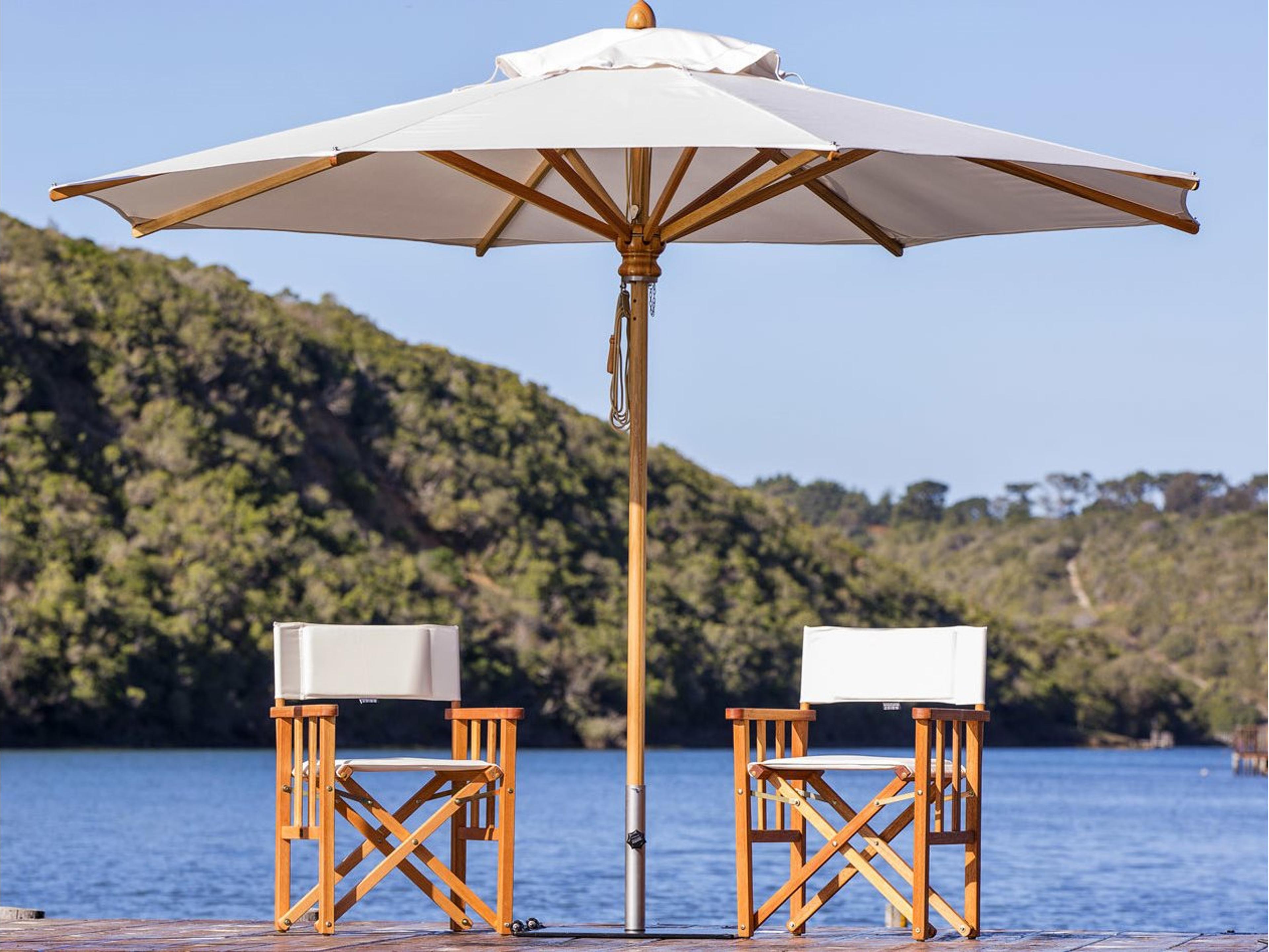 Safari Eucalyptus 11.5 Foot Octagon Pulley Outdoor Umbrella