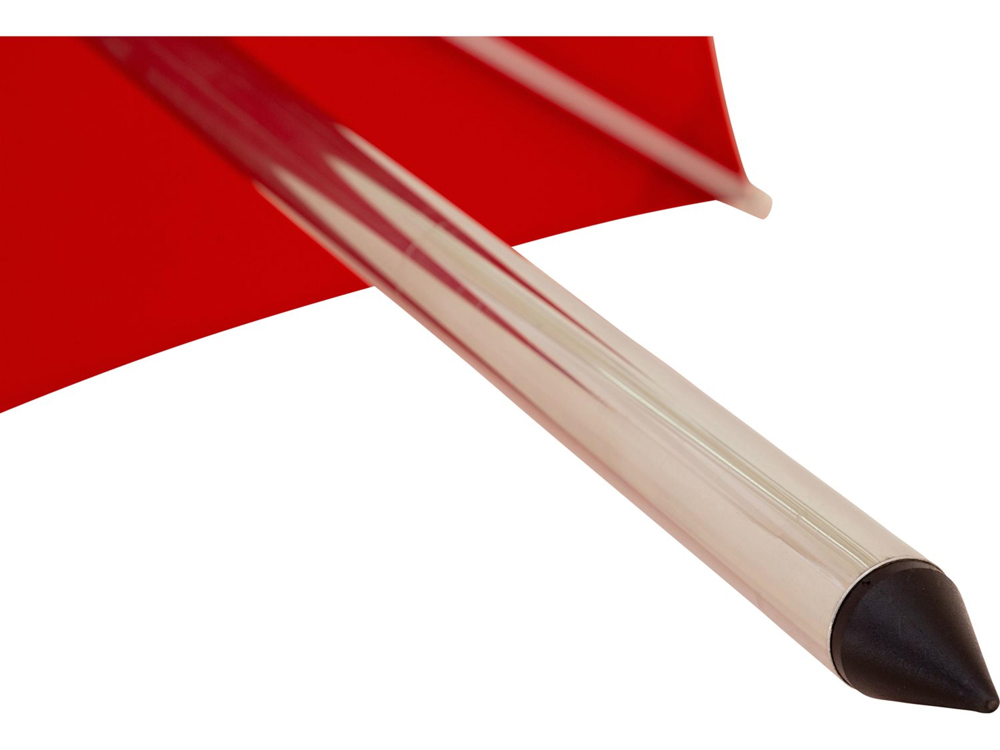 Woodline Shade Solutions Swift Stainless Steel NonTelescopic 8 Foot Hexagon Pulley Lift Patio Umbrella