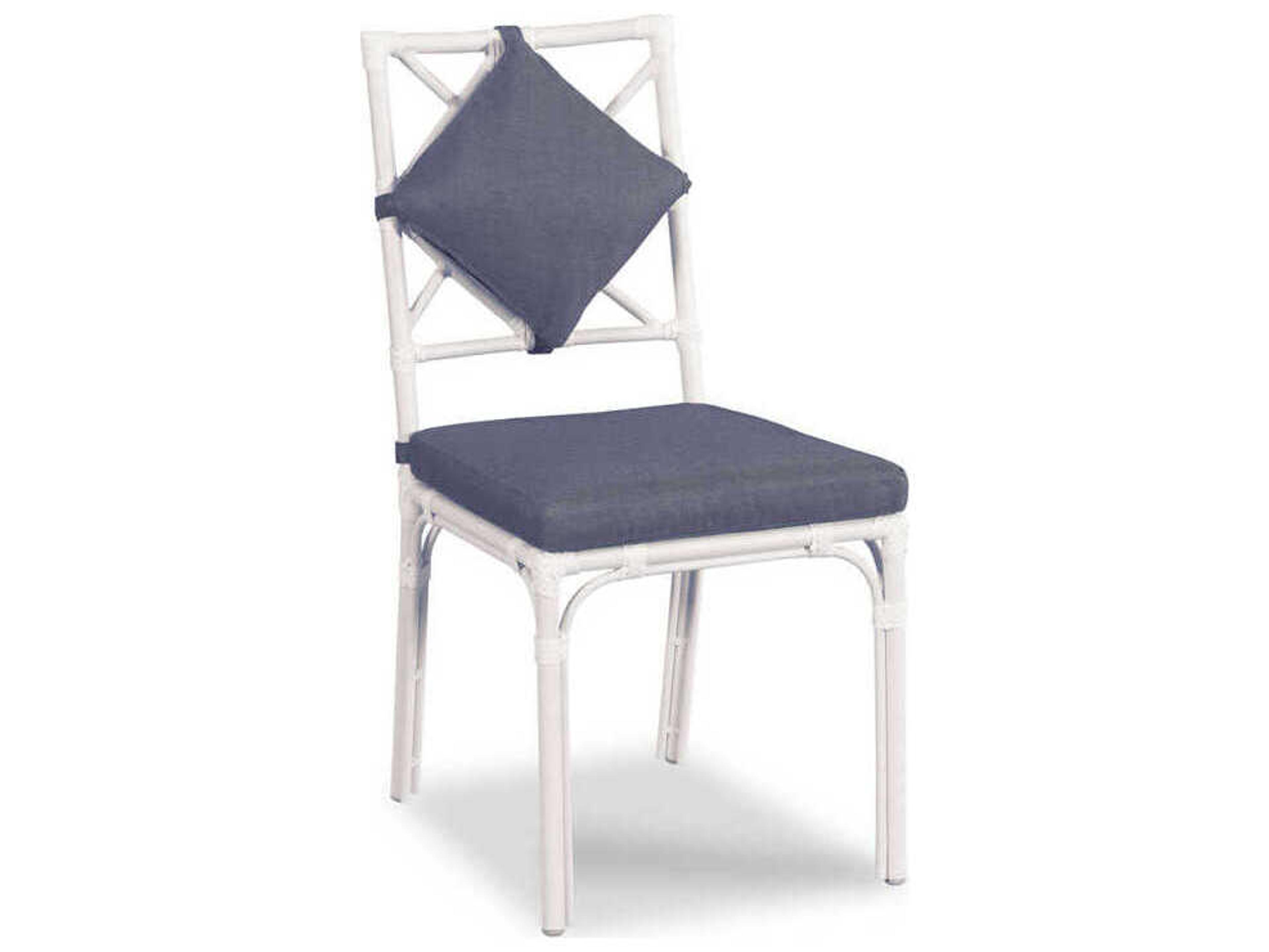 Carlyle Cloud White Aluminum Cushion Dining Chair