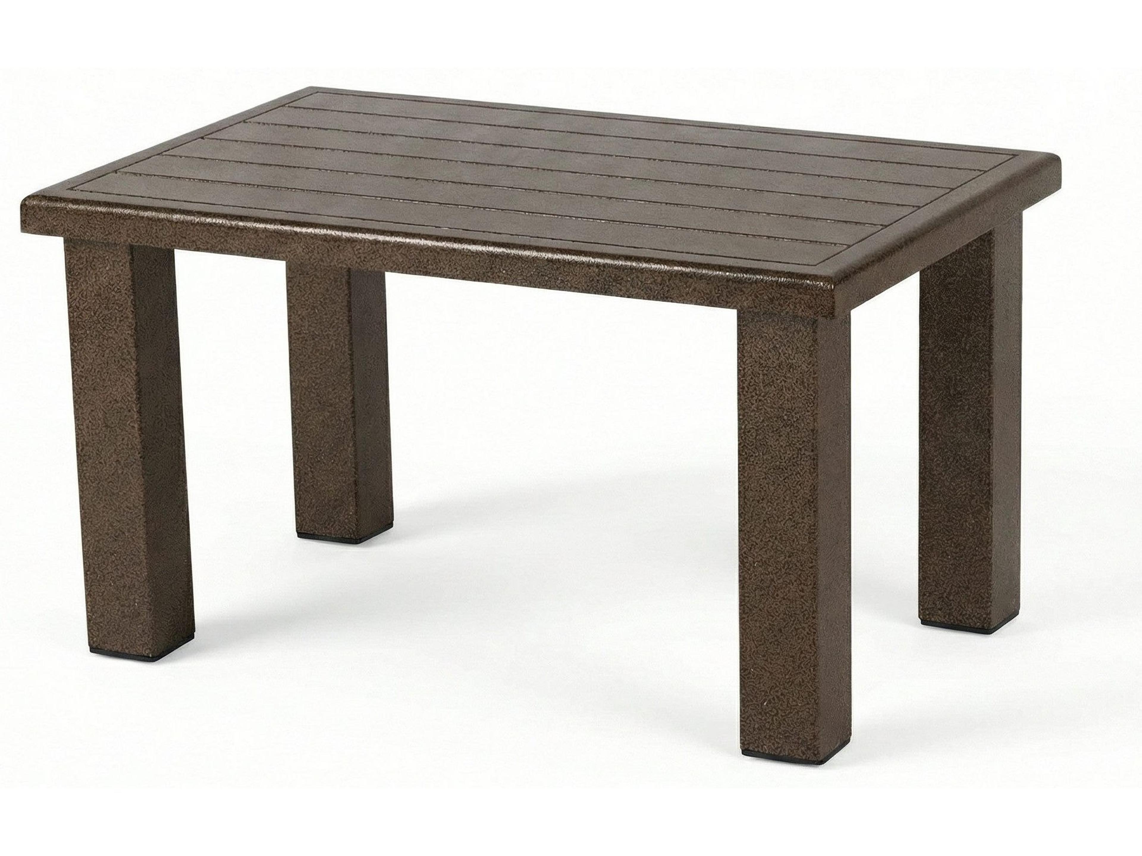 Windward Design Group Apollo Aluminum Rectangular Outdoor Coffee Table