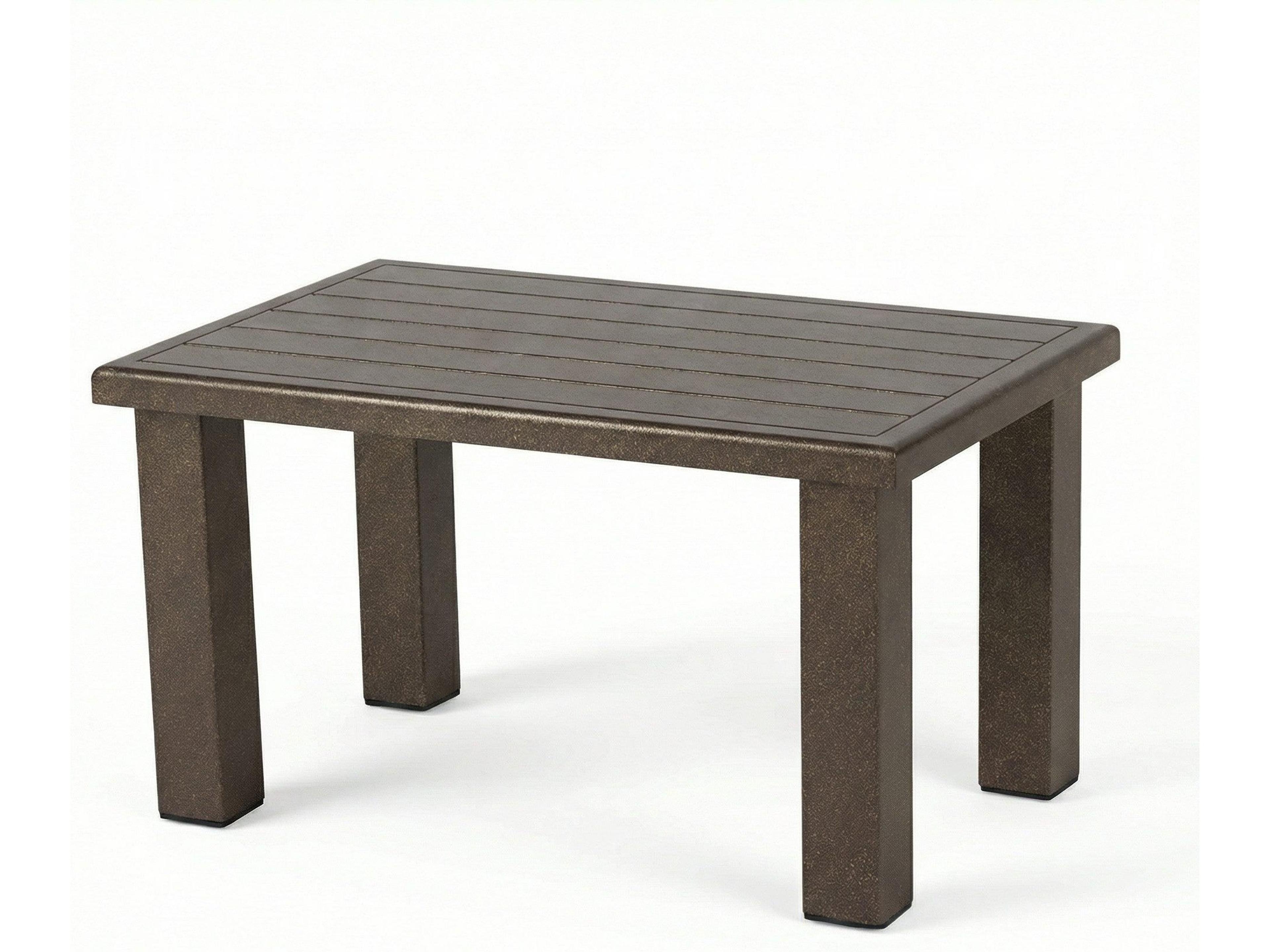 Windward Design Group Apollo Aluminum Rectangular Outdoor Coffee Table