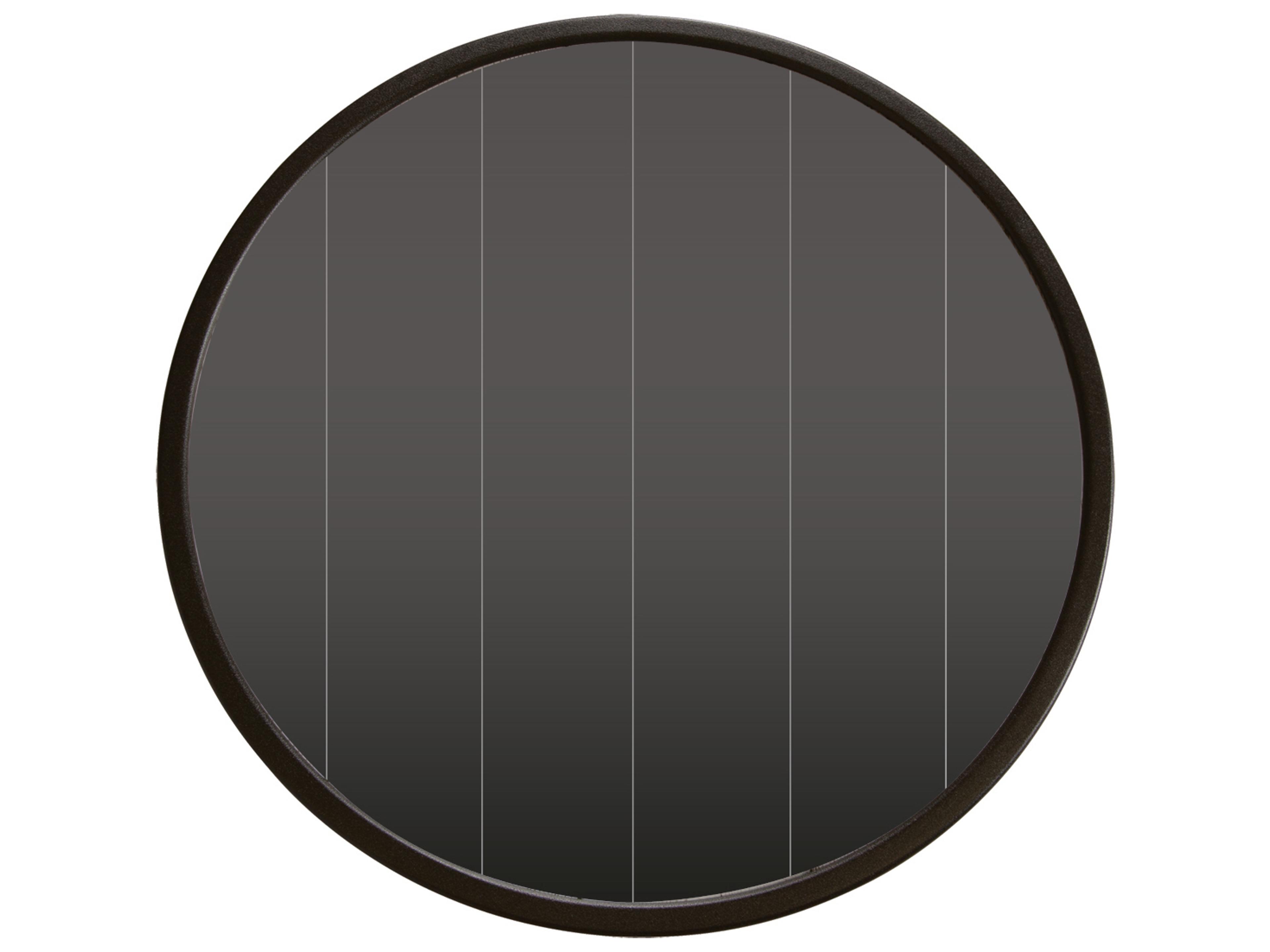 Windward Design Group Avalon II Aluminum Round Outdoor Patio Dining Table with Umbrella Hole