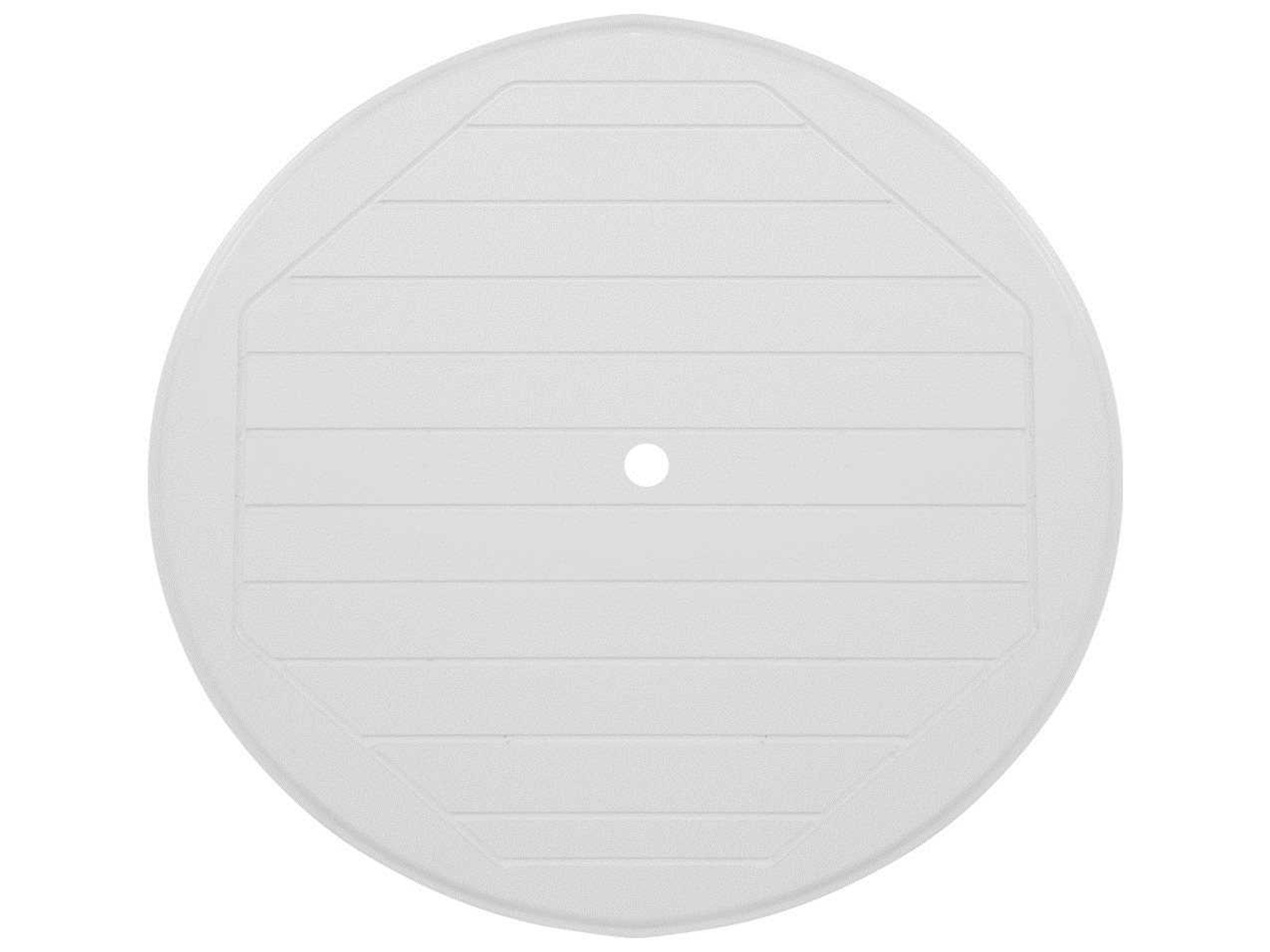 Windward Design Group Newport MGP Rectangular Balcony Table with Umbrella Hole