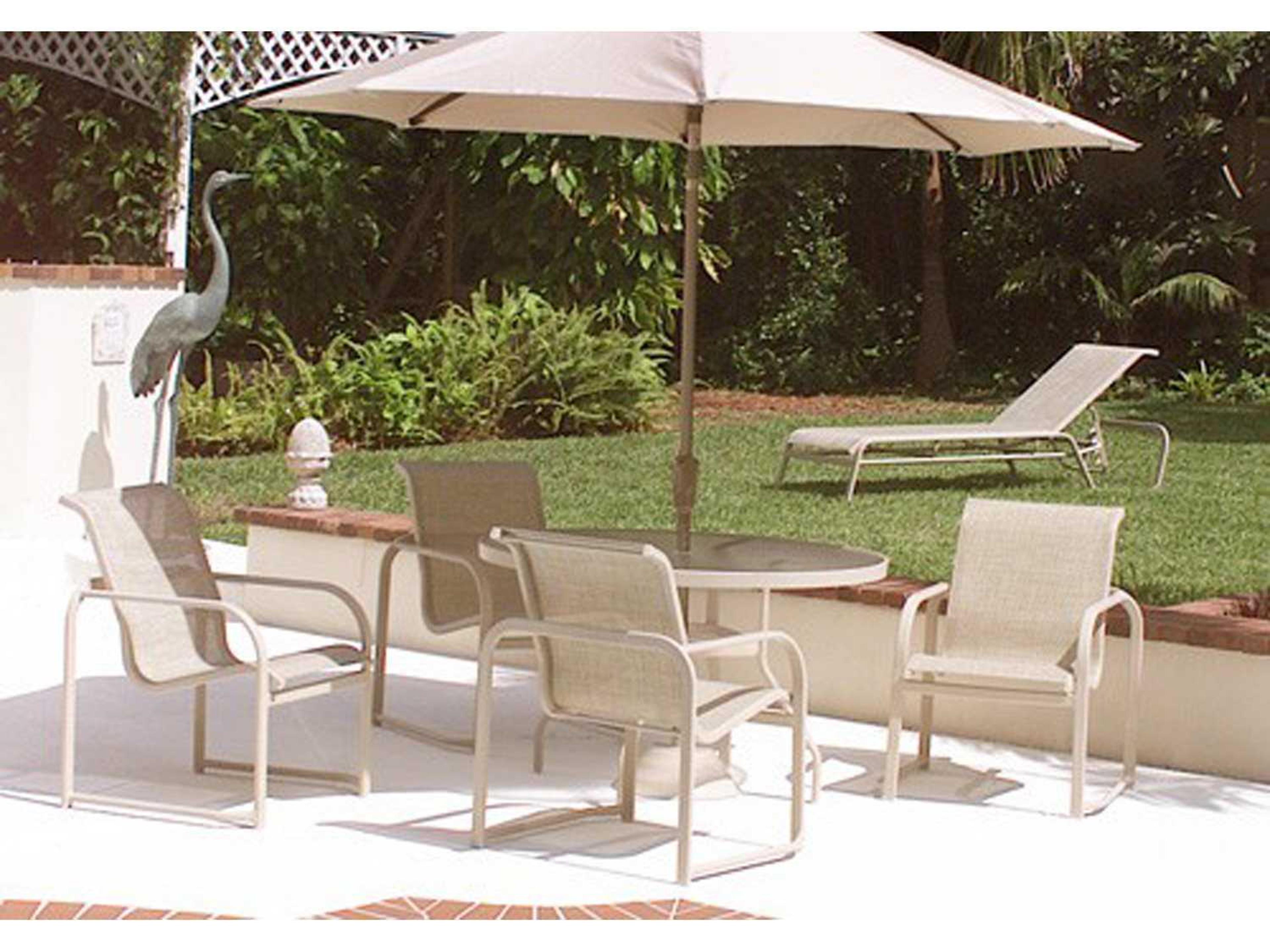 Windward Design Group Monterey Sling Aluminum Dining Set