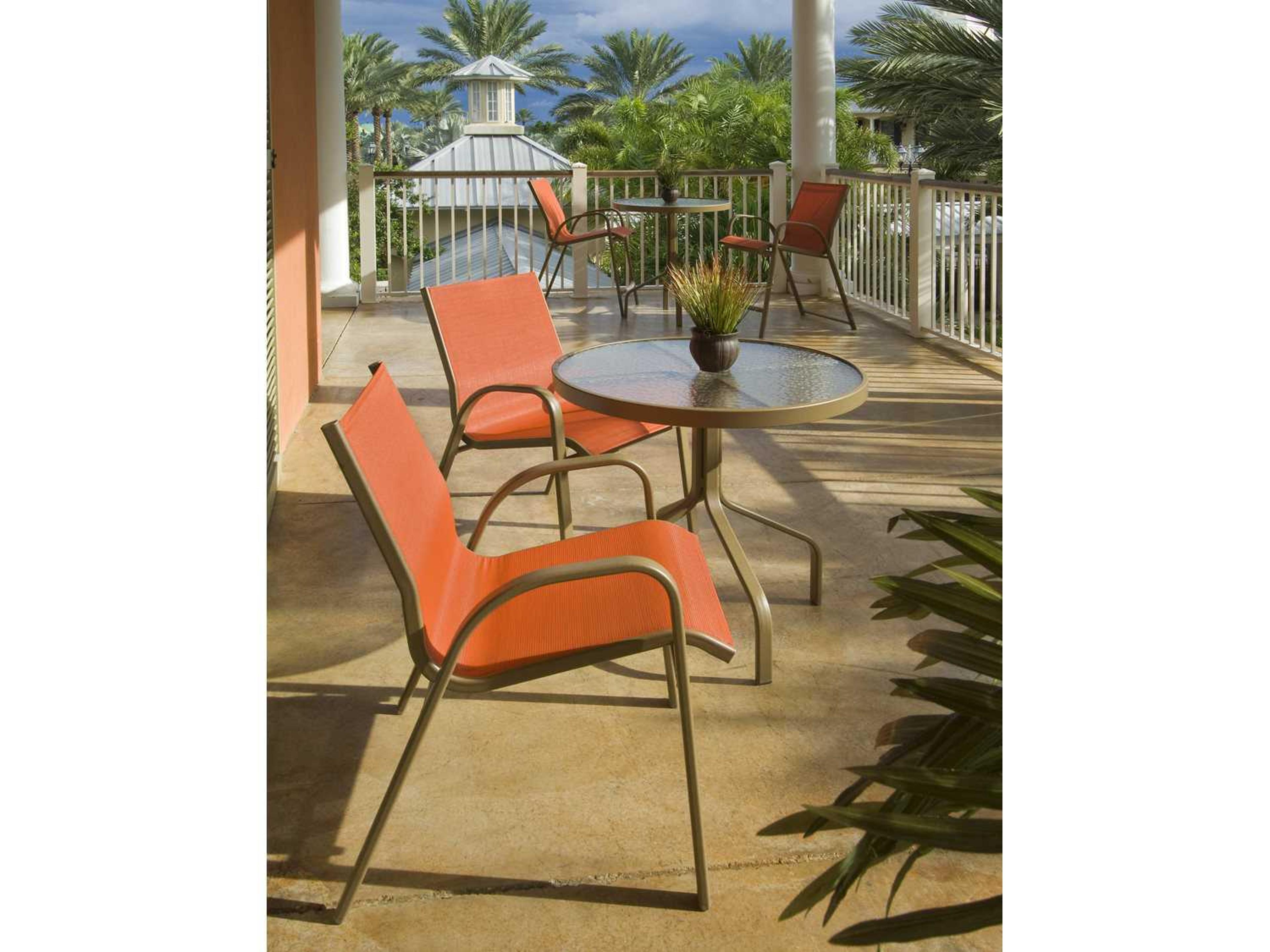 Seabreeze Sling Aluminum Dining Set