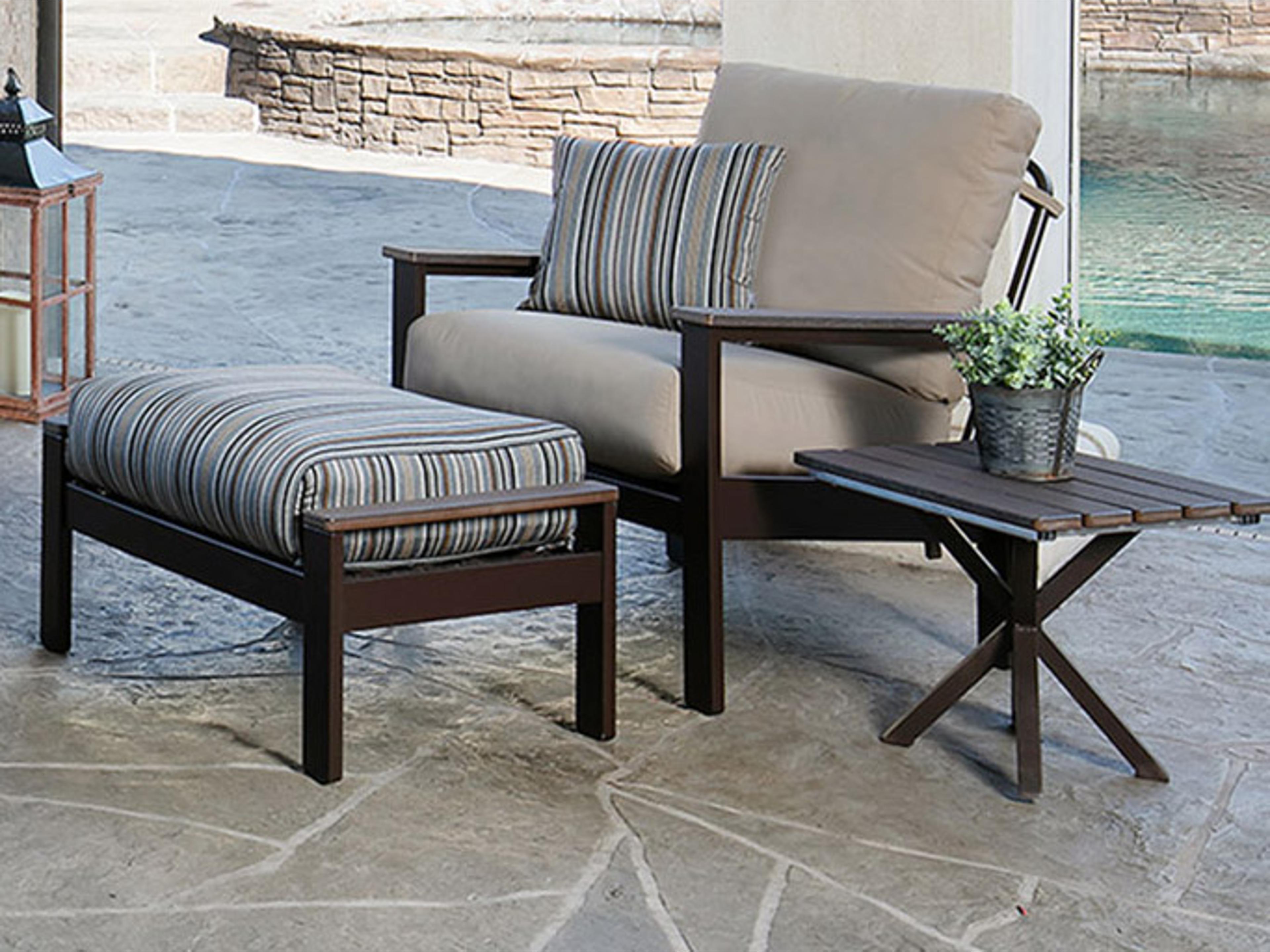 Windward Design Group Kingston Cushion MGP High Back Outdoor Patio Lounge Chair