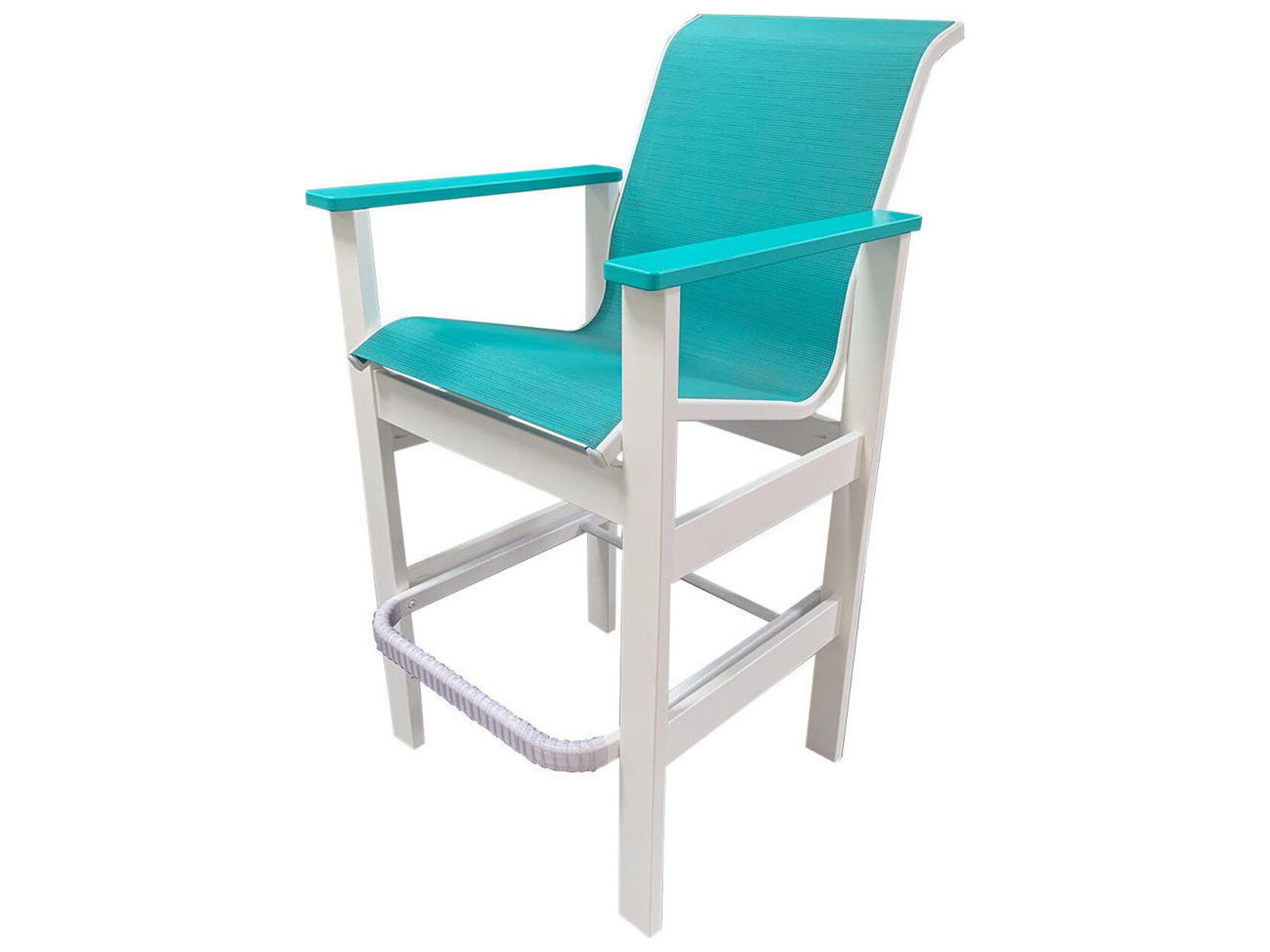 Kingston Sling Mgp Patio Bar Arm Chair
