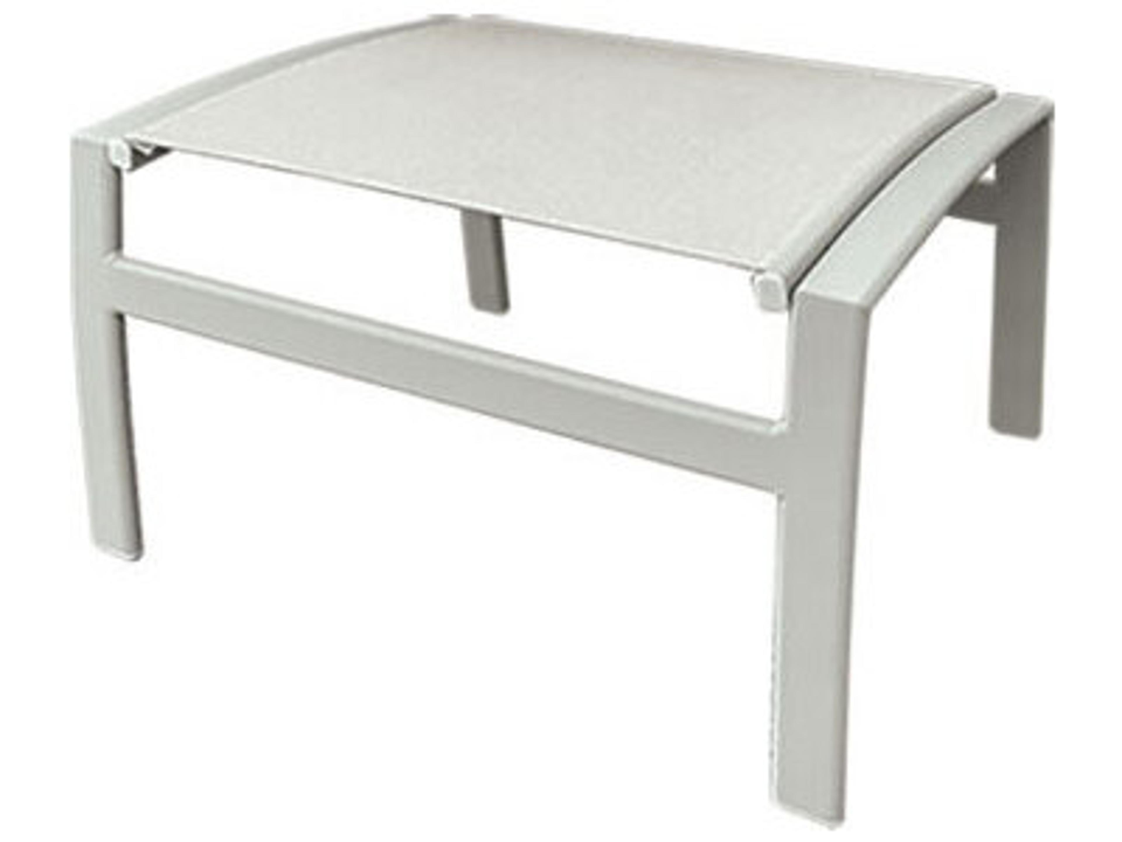 Metro Sling Aluminum Outdoor Ottoman
