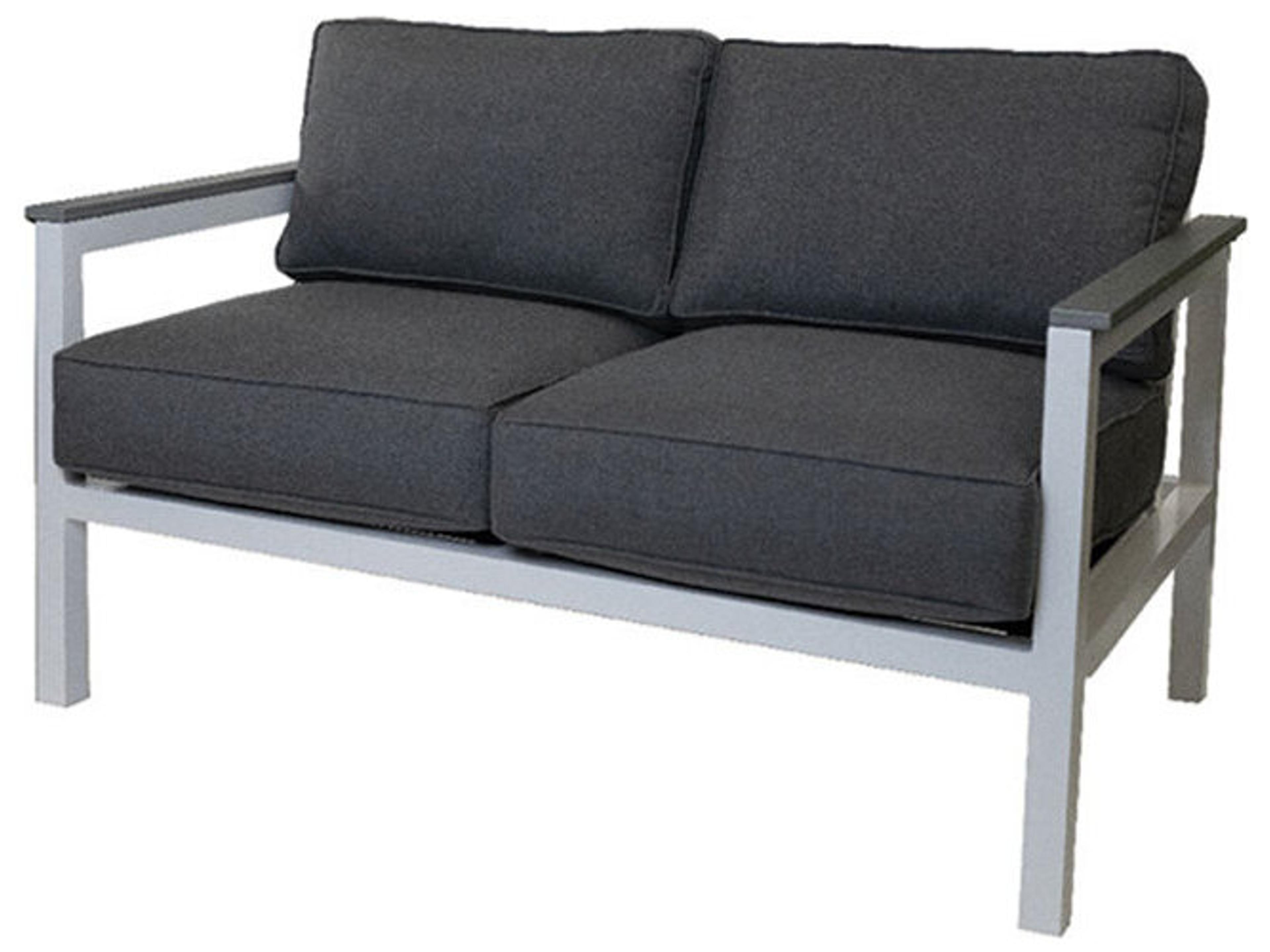 Juno II Aluminum Outdoor Patio Loveseat