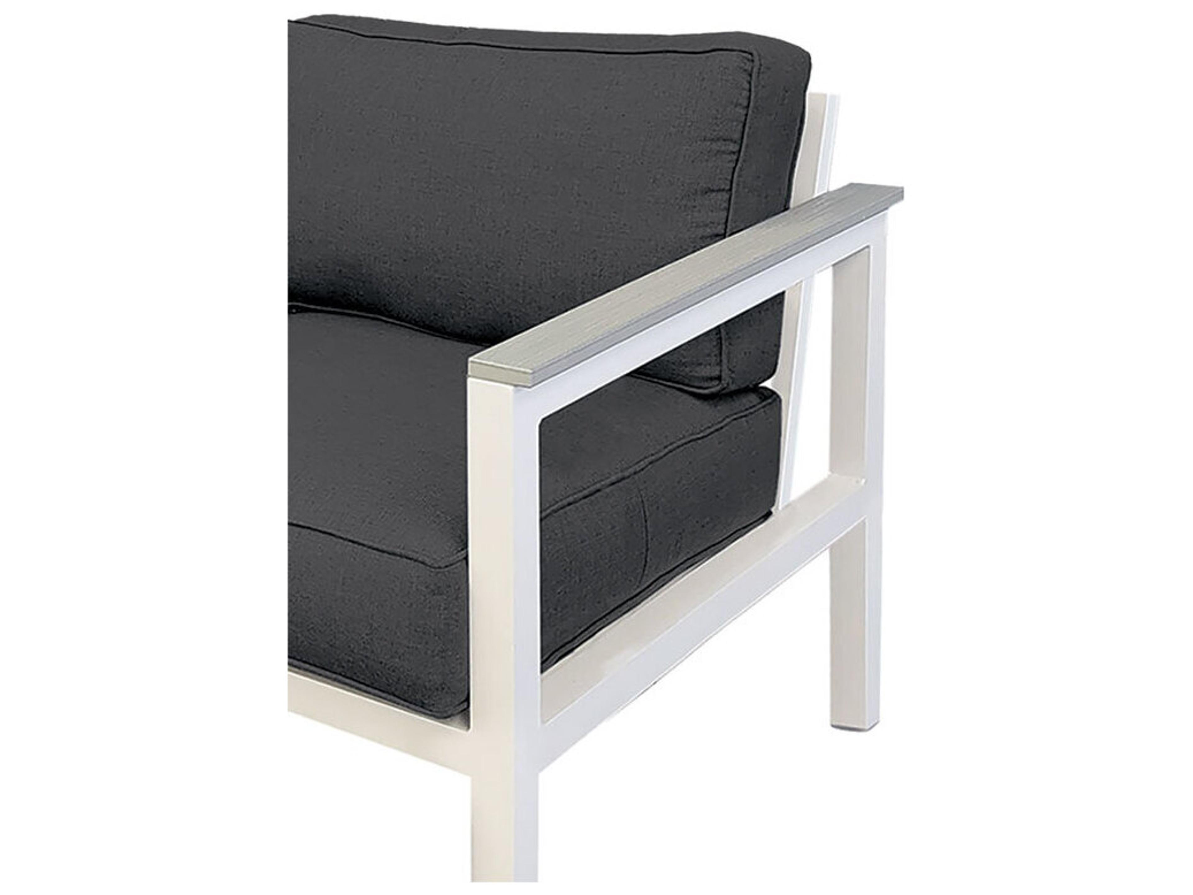 Windward Design Group Juno II Deep Seating Aluminum Outdoor Patio Lounge Chair