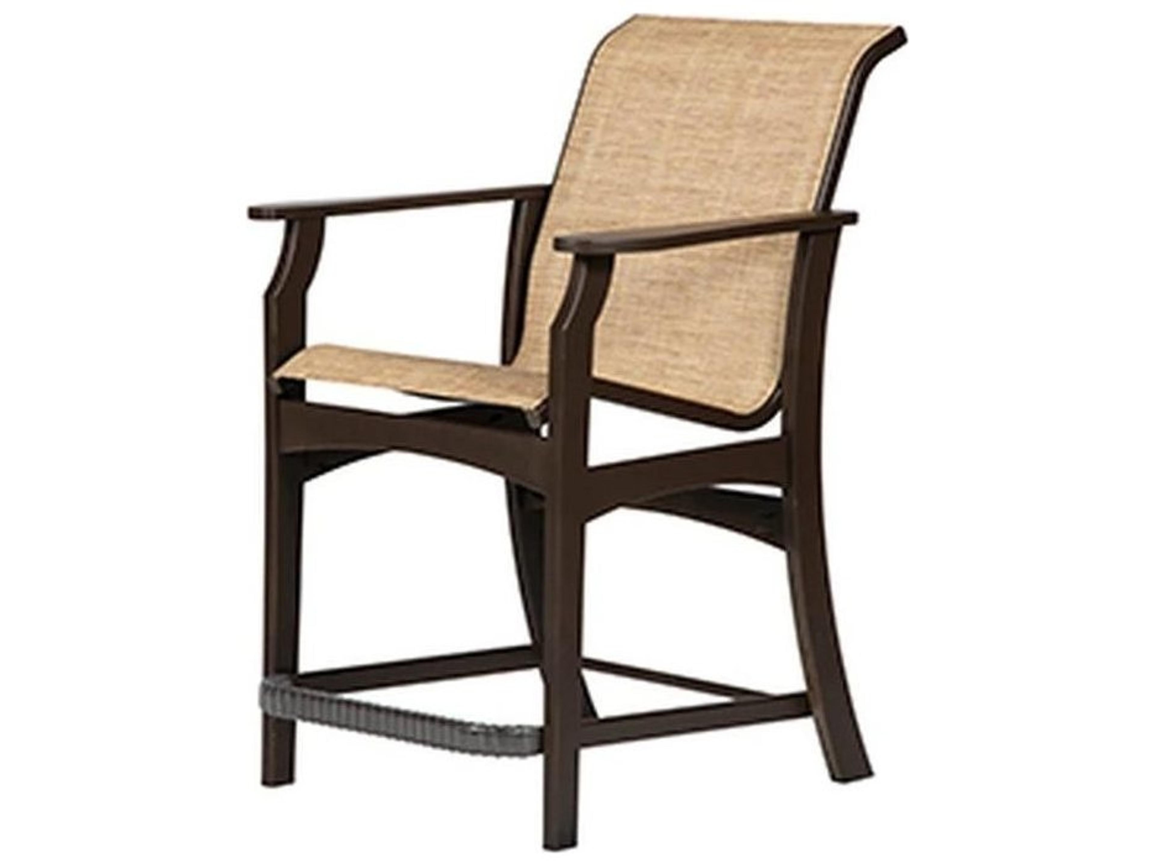 Covina Sling Mgp Outdoor Patio Counter Chair