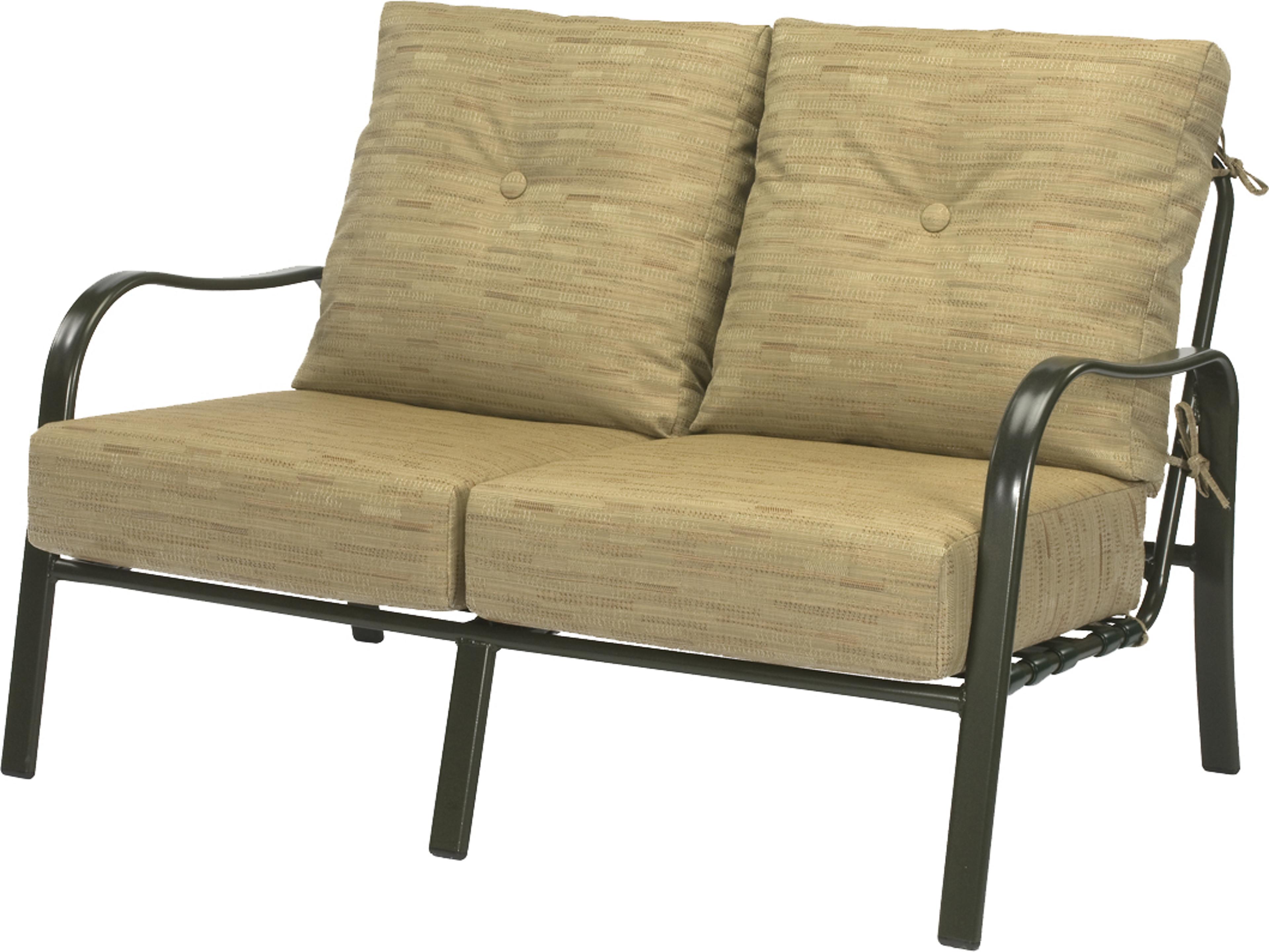 Sonata Deep Seating Aluminum Loveseat