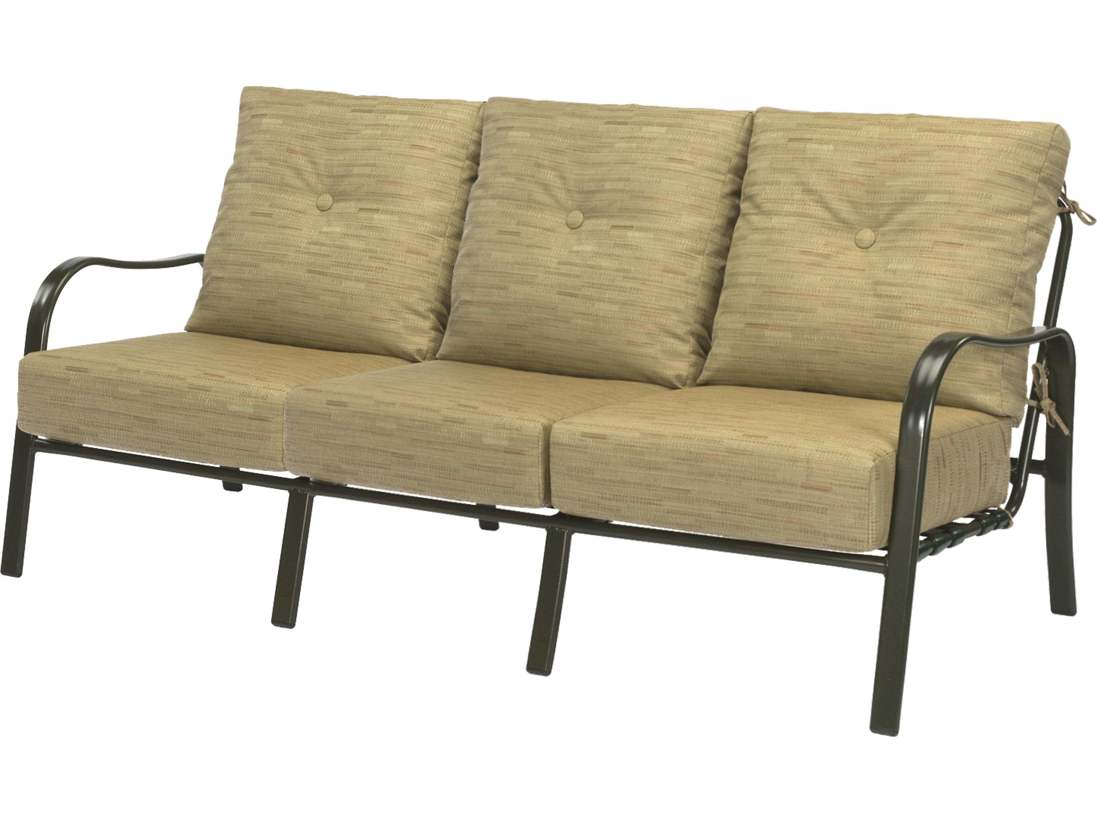 Sonata Deep Seating Aluminum Sofa