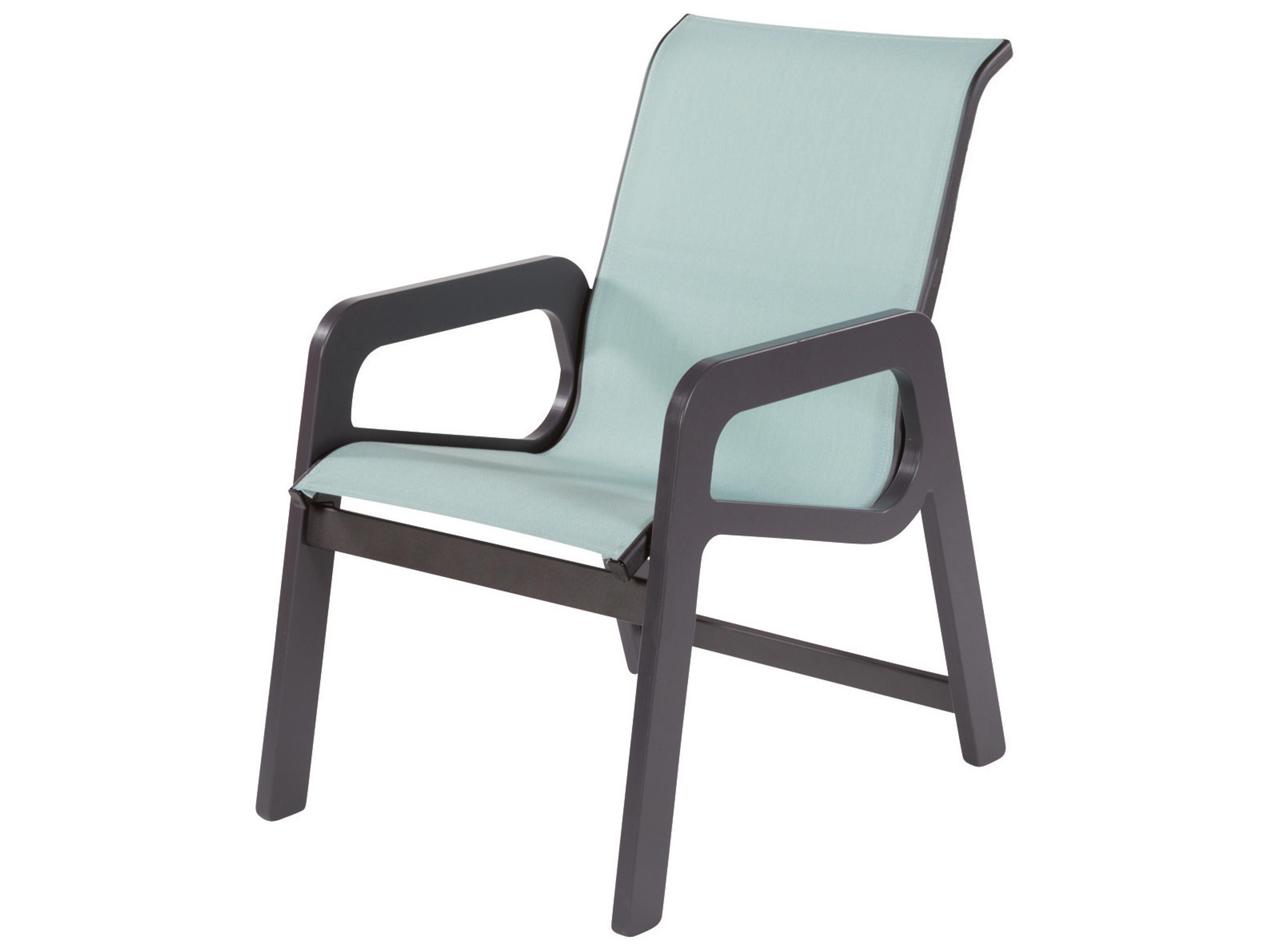 Malibu Sling MGP Outdoor Patio Dining Arm Chair