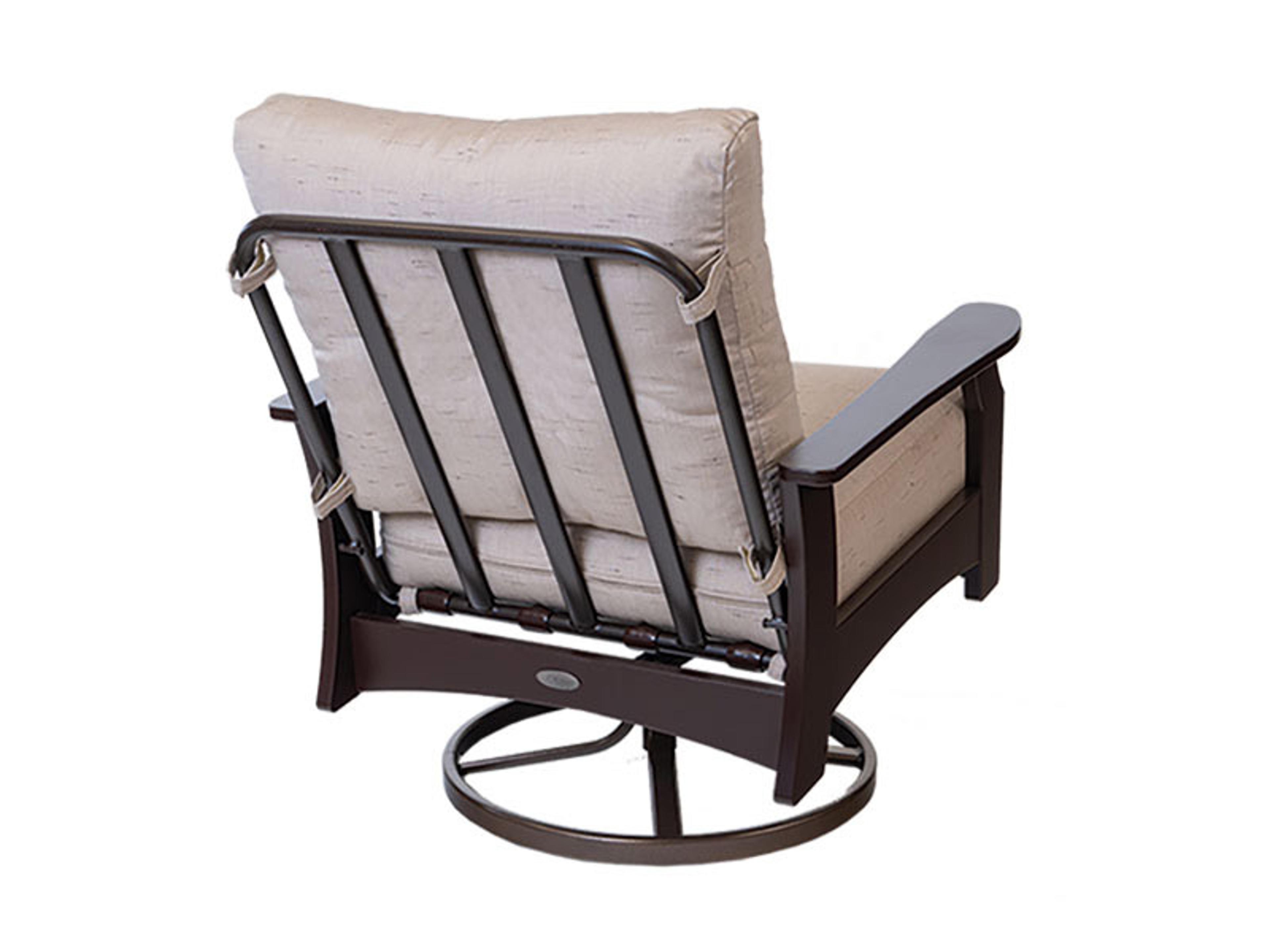 Windward Design Group Covina Cushion MGP High Back Swivel Rocker Outdoor Patio Lounge Chair