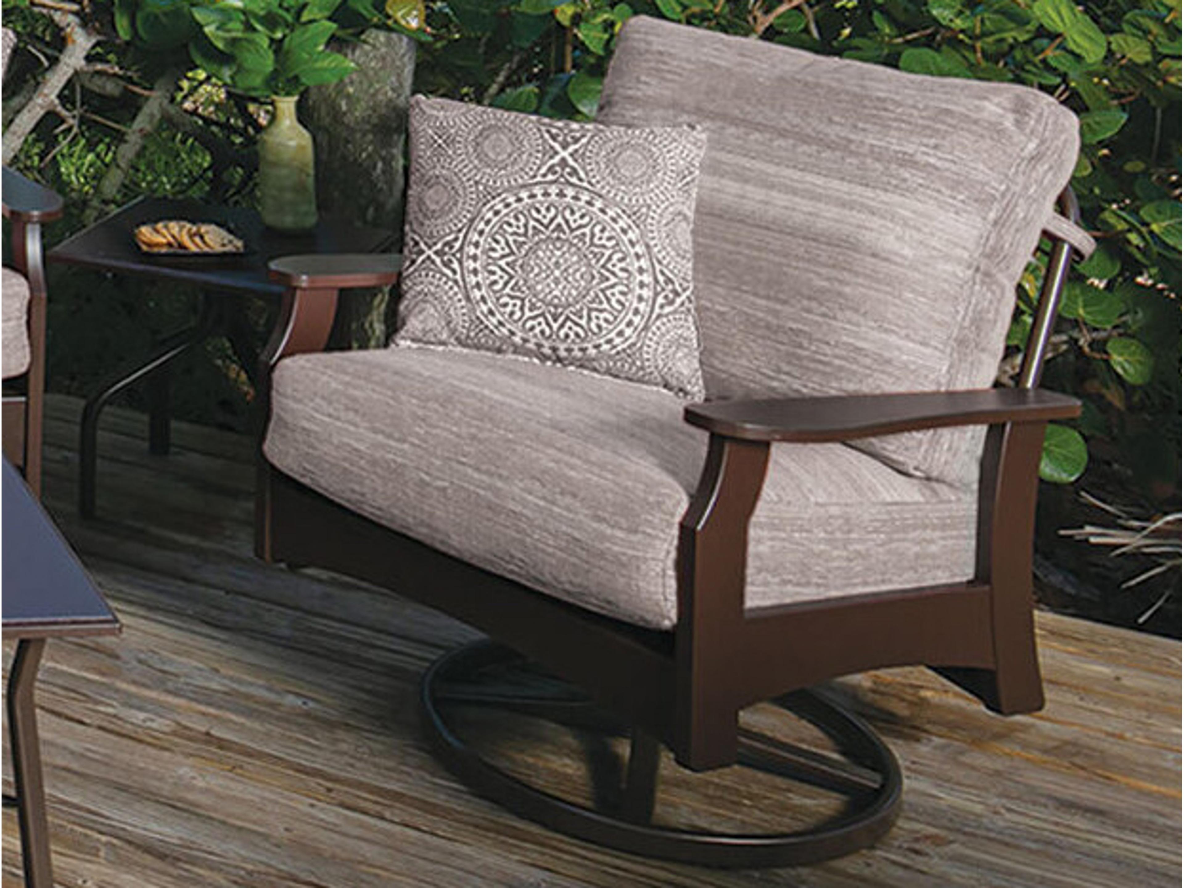 Windward Design Group Covina Cushion MGP Swivel Rocker Patio Lounge Chair
