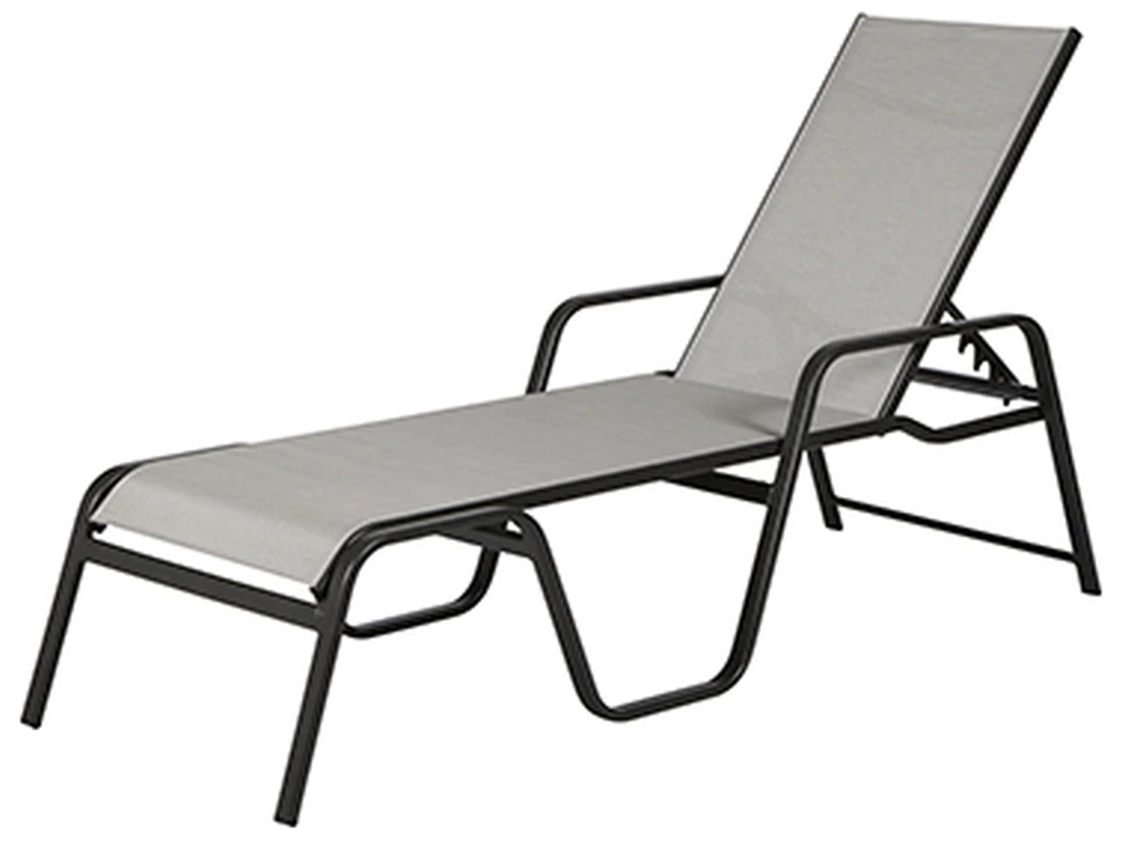 Siesta Sling Aluminum Outdoor Patio Chaise Lounge