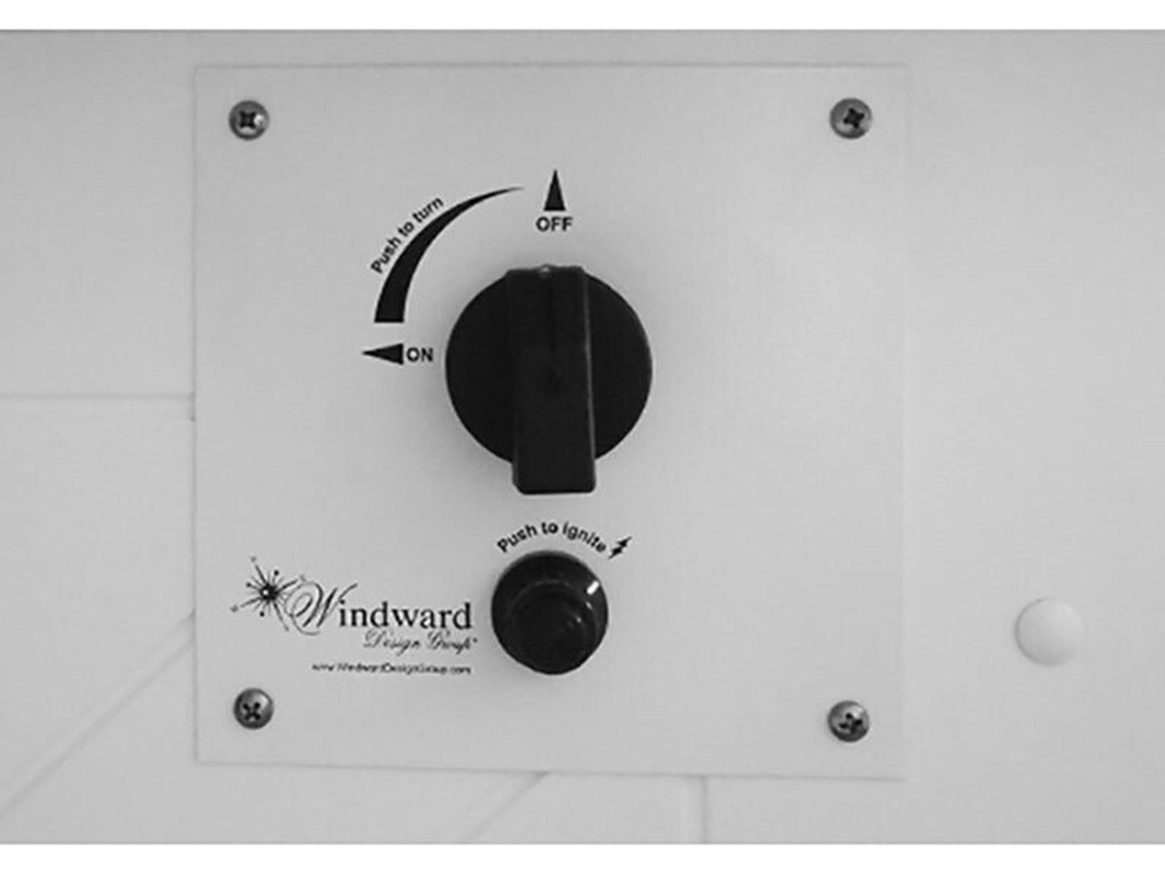 Windward Design Group Apollo Aluminum Rectangular Firepit