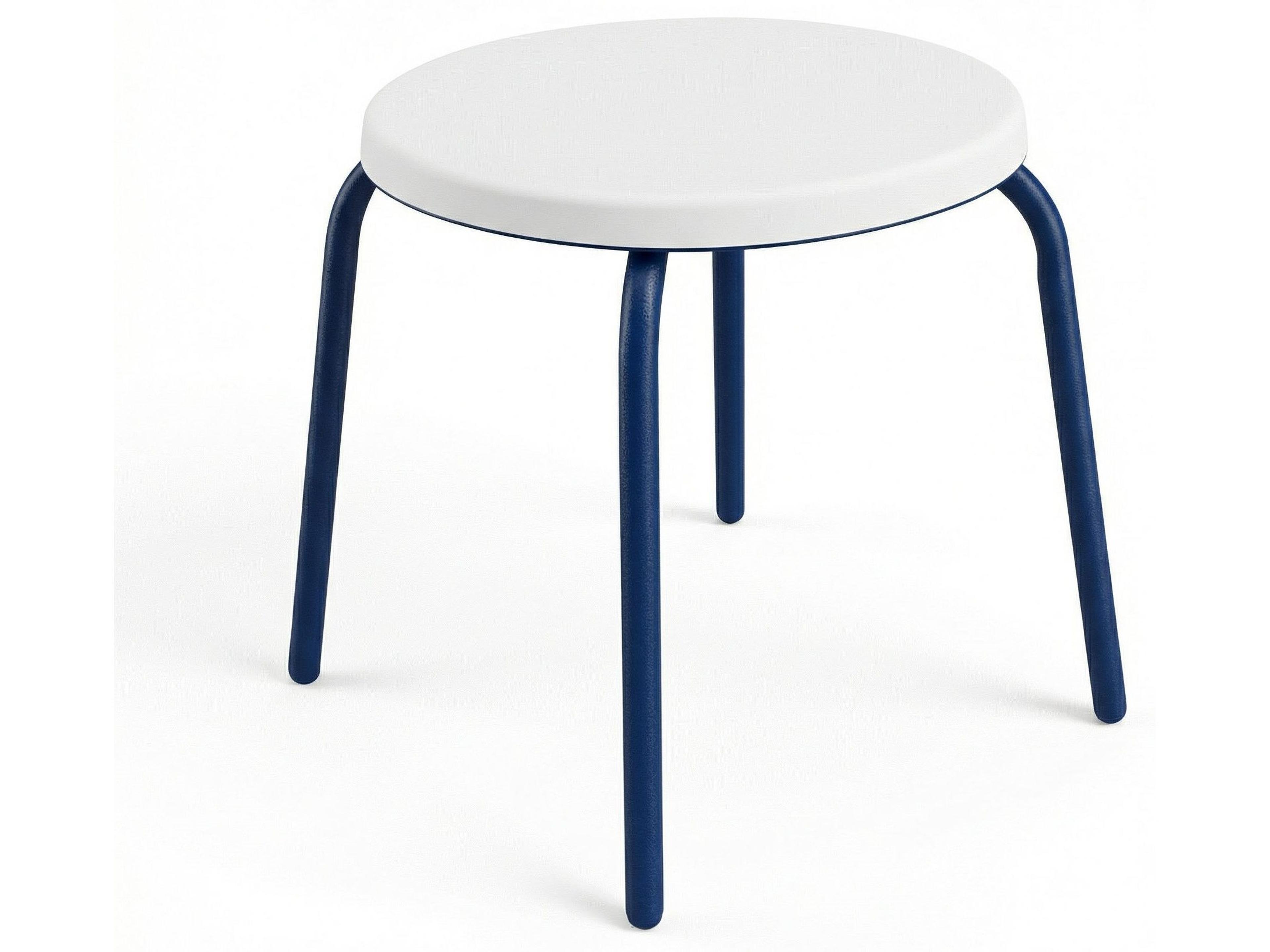 Windward Design Group Fiberglass Top Aluminum Round Patio End Table