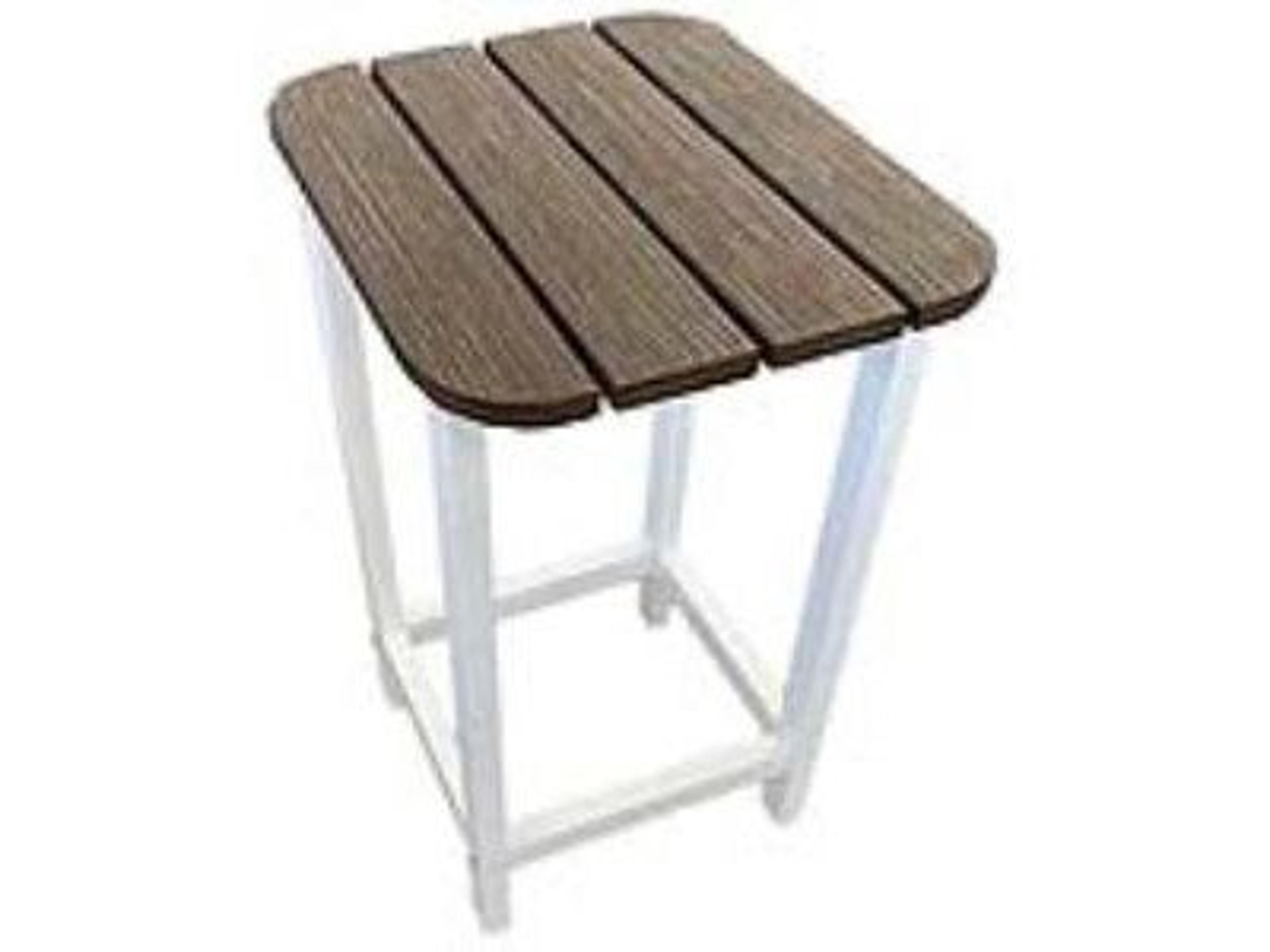 Tahoe Plank MGP Rectangular Outdoor End Table