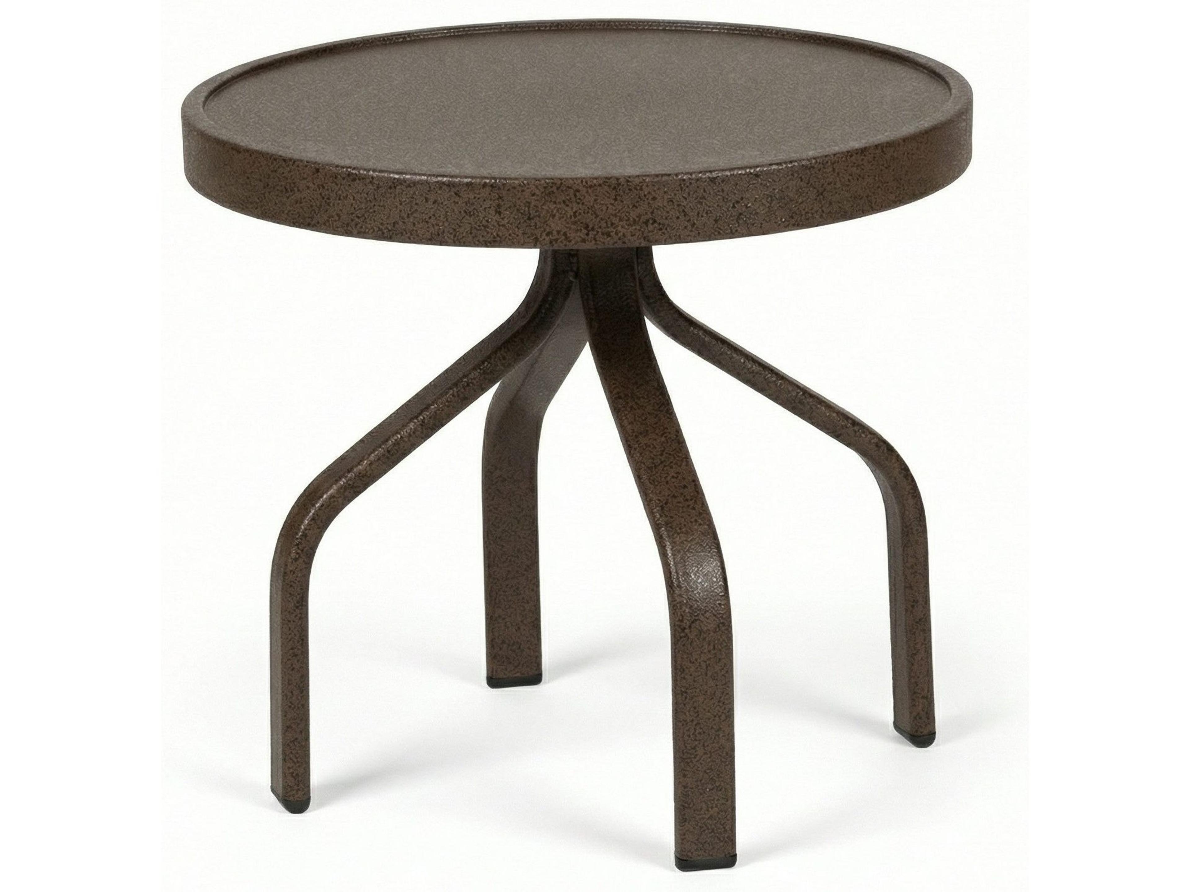 Windward Design Group Avalon II Aluminum Round Patio End Table