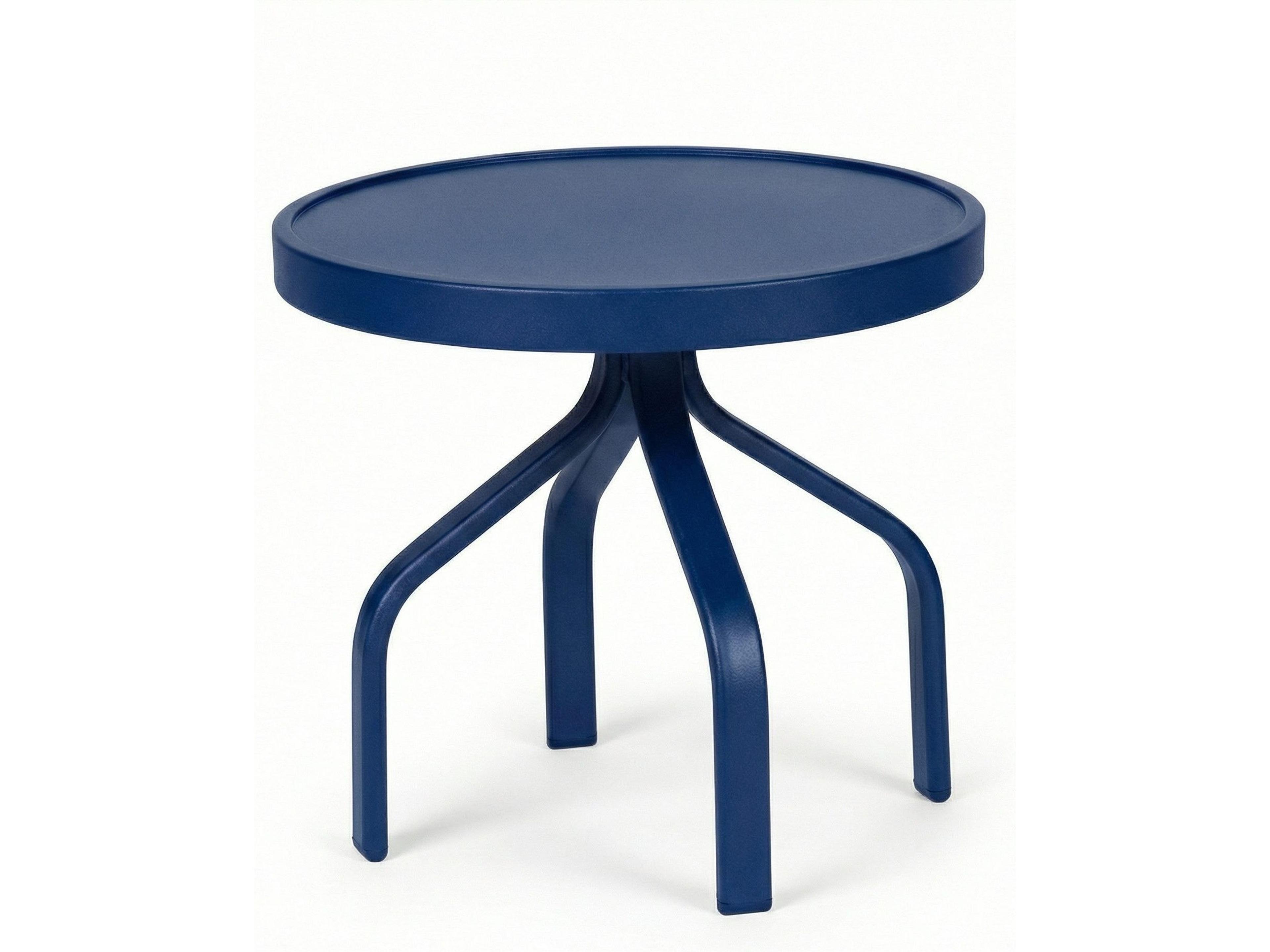 Windward Design Group Avalon II Aluminum Round Patio End Table