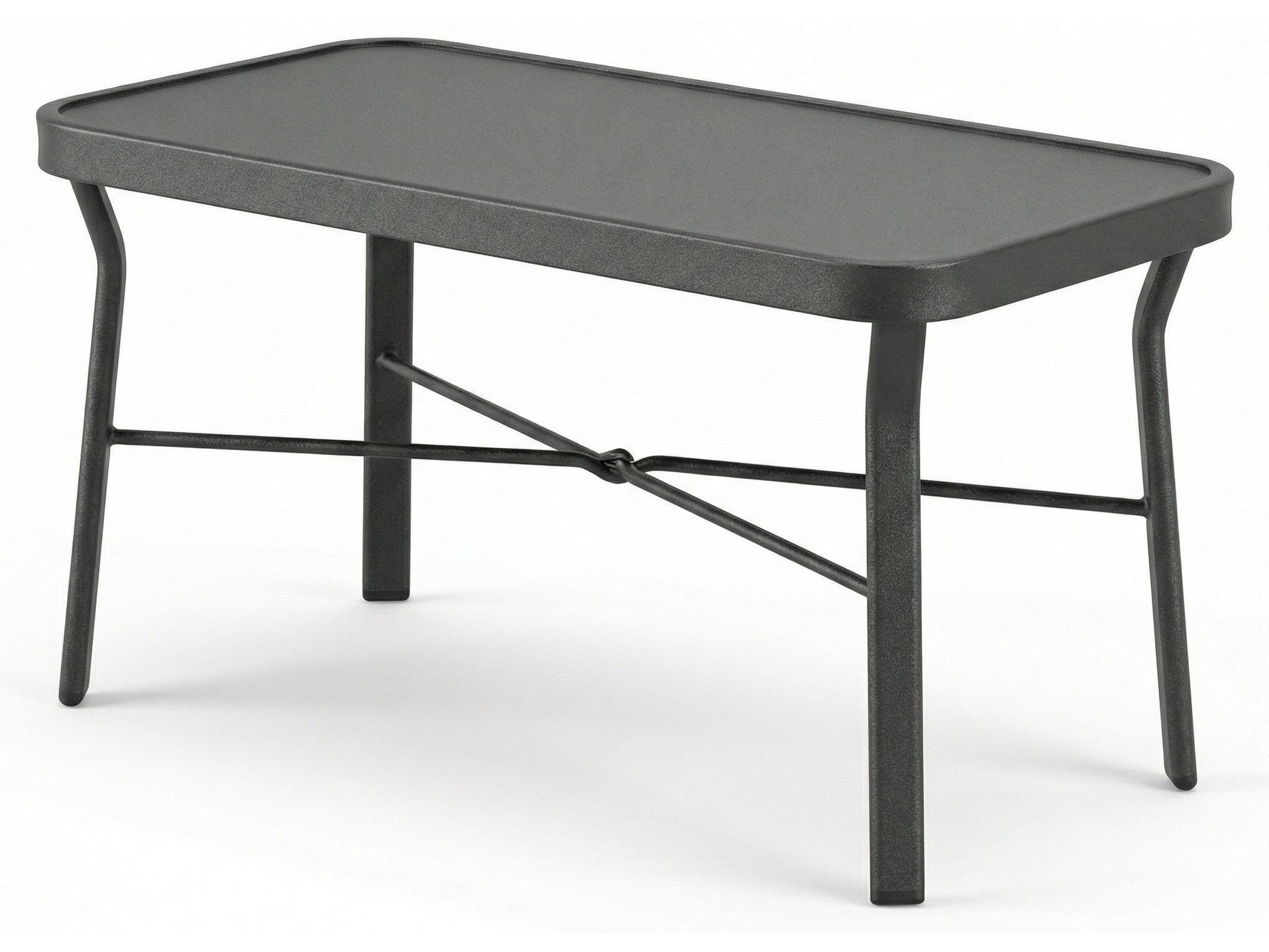 Avalon Ii Aluminum Rectangular Outdoor Patio Coffee Table