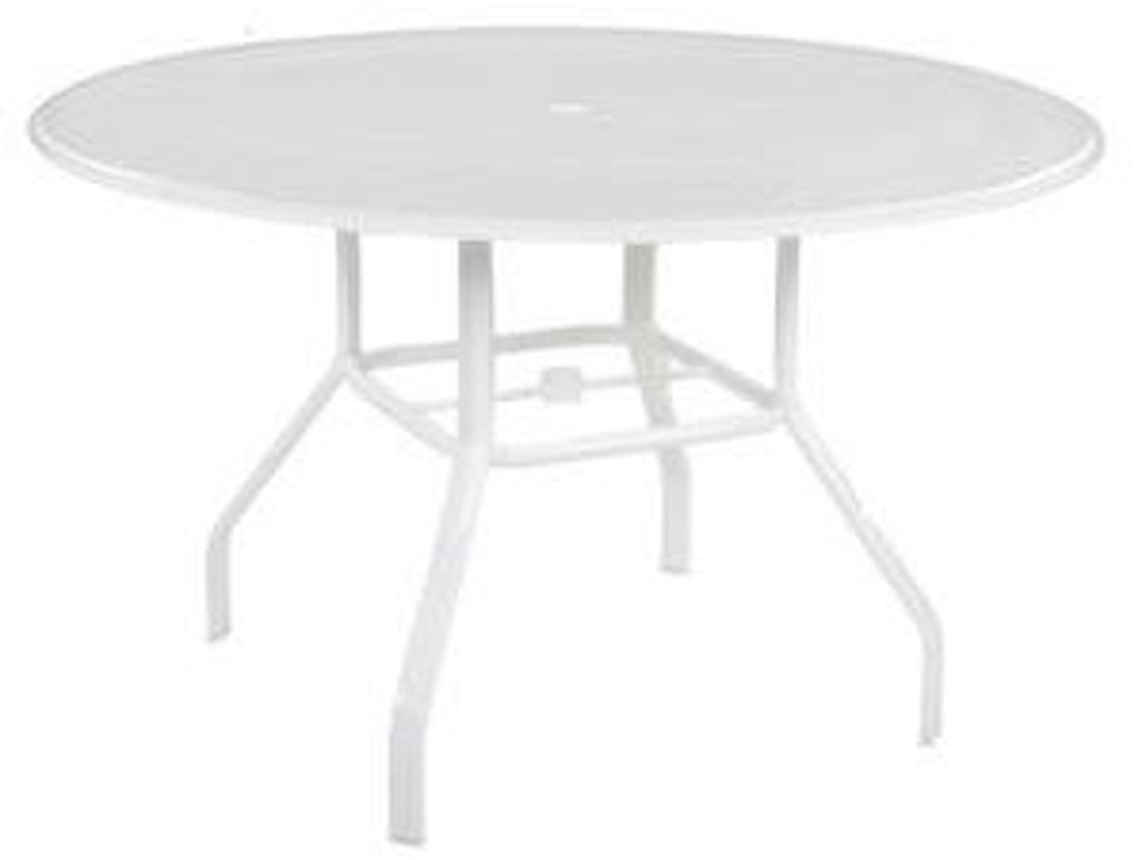 Raleigh Aluminum Round Outdoor Dining Table