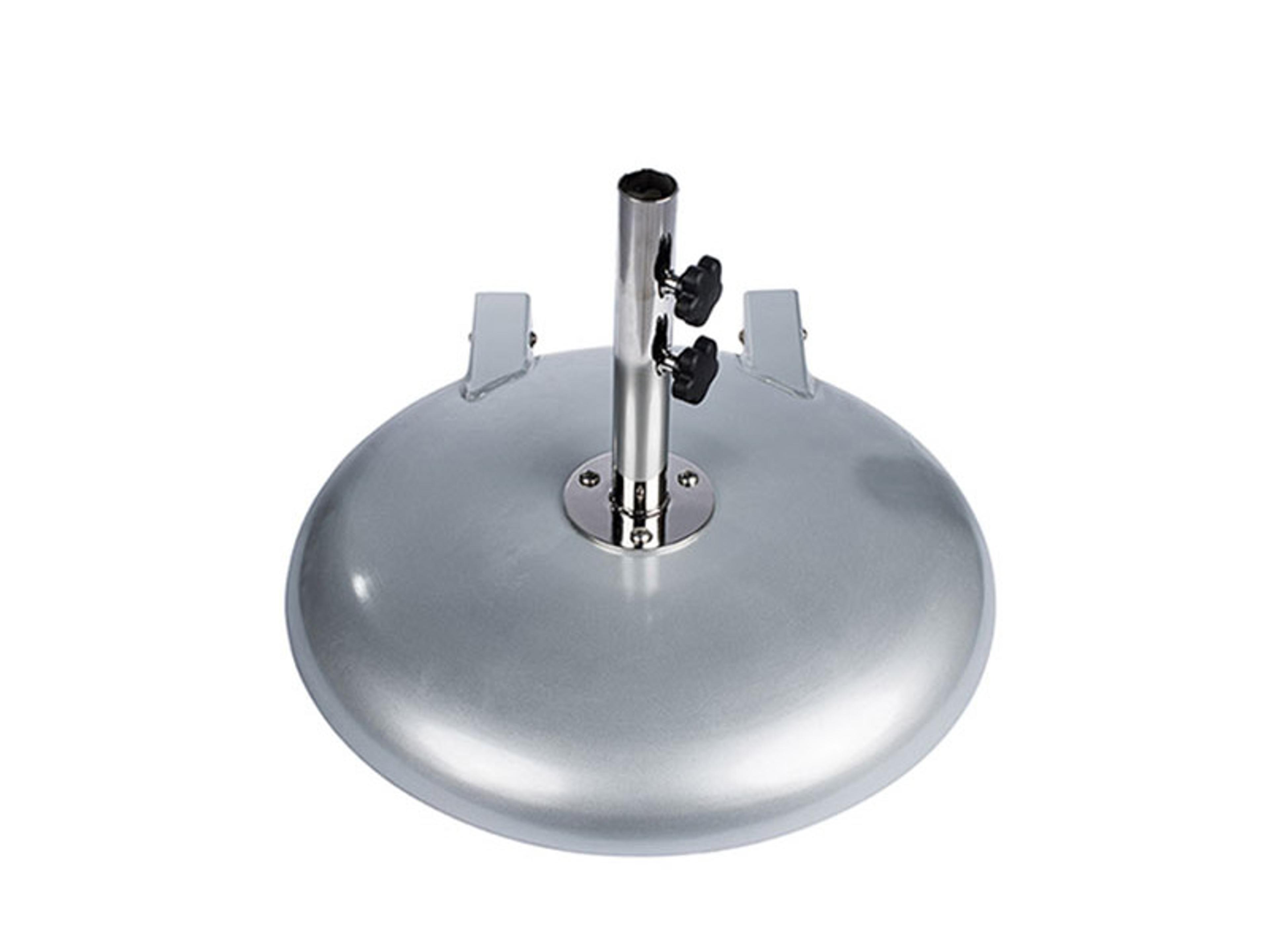 100lbs Aluminum Umbrella Base with Wheels-Freestanding 18" Stem