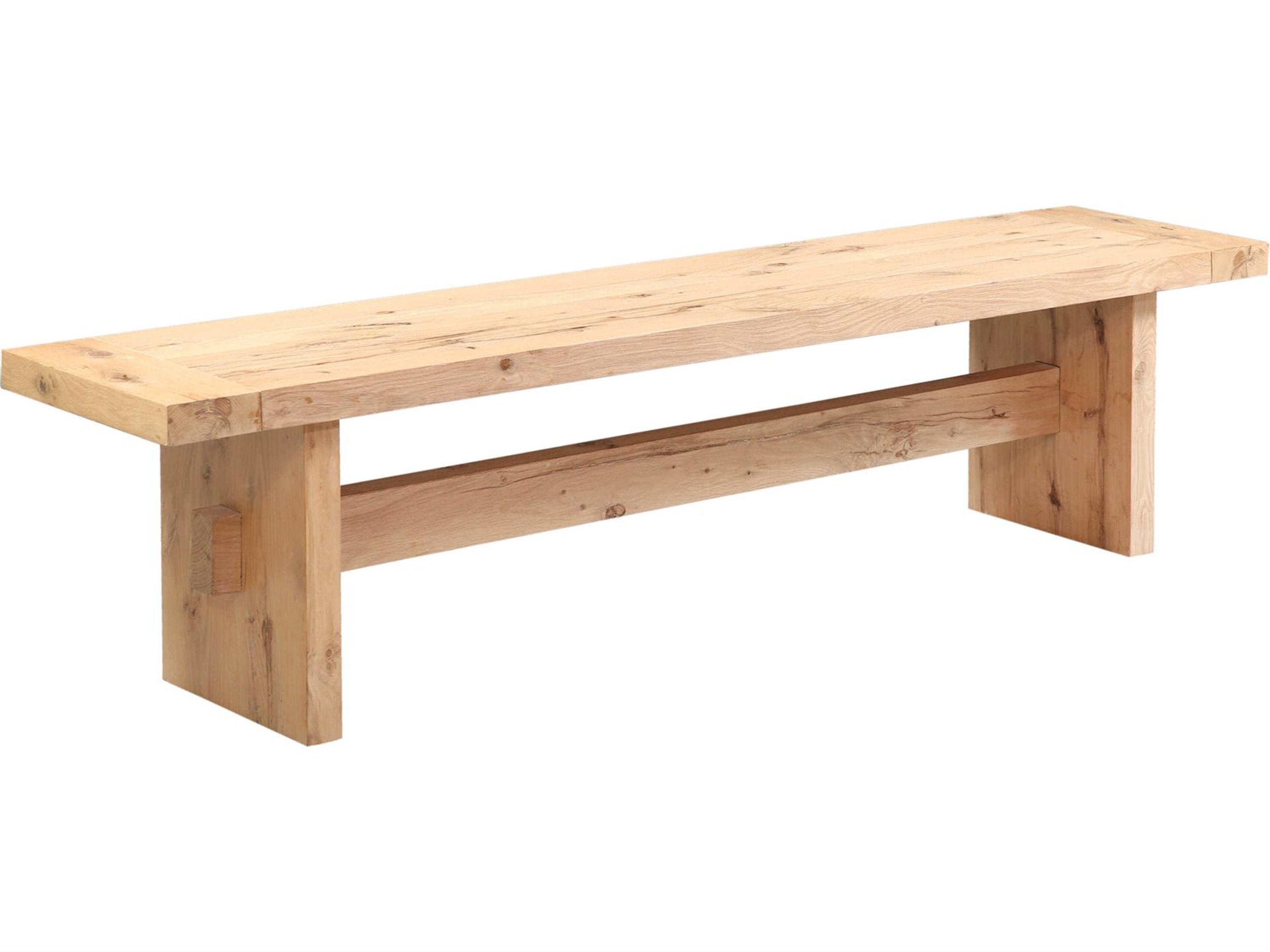 Alpine Brown Accent Bench