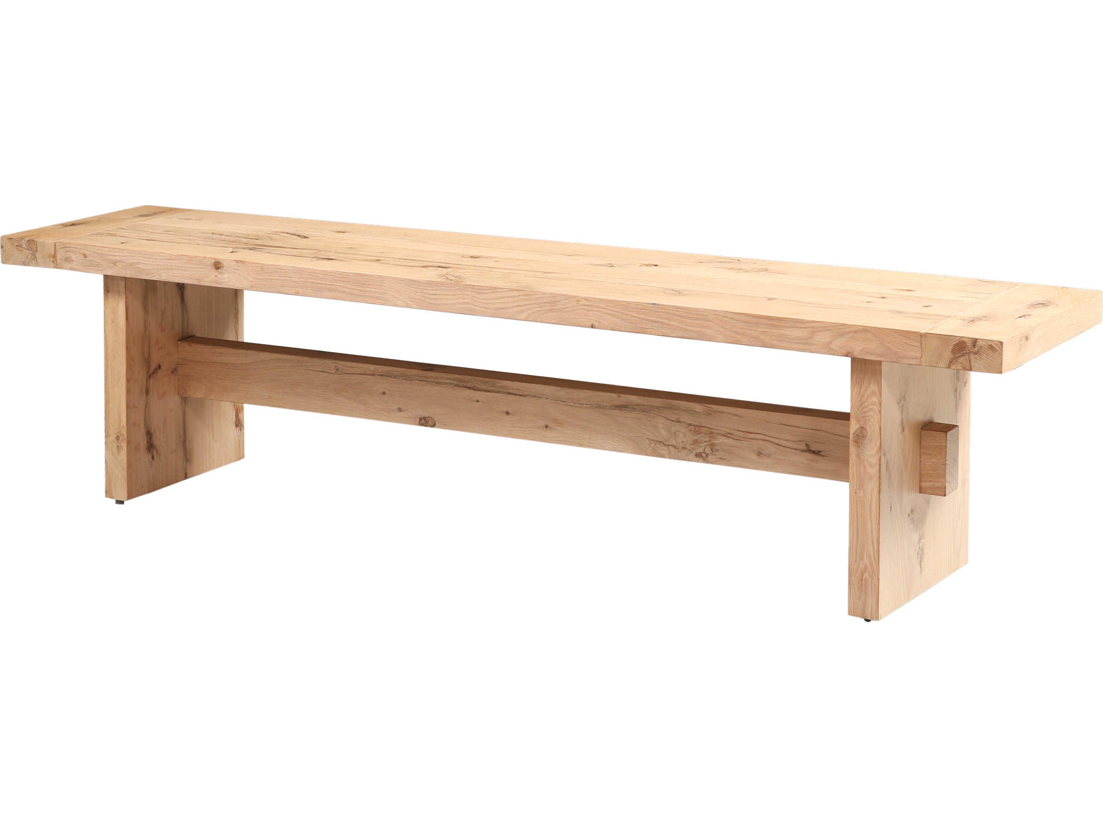 World Interiors Alpine Brown Accent Bench