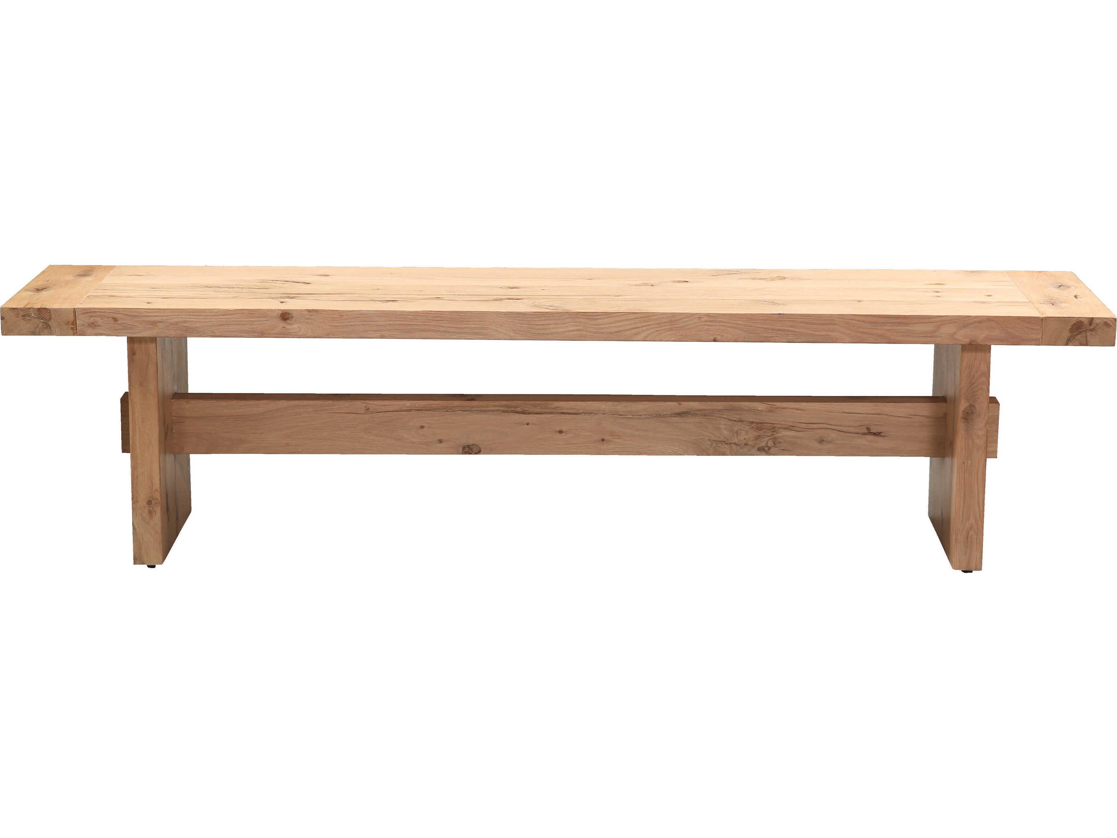 World Interiors Alpine Brown Accent Bench