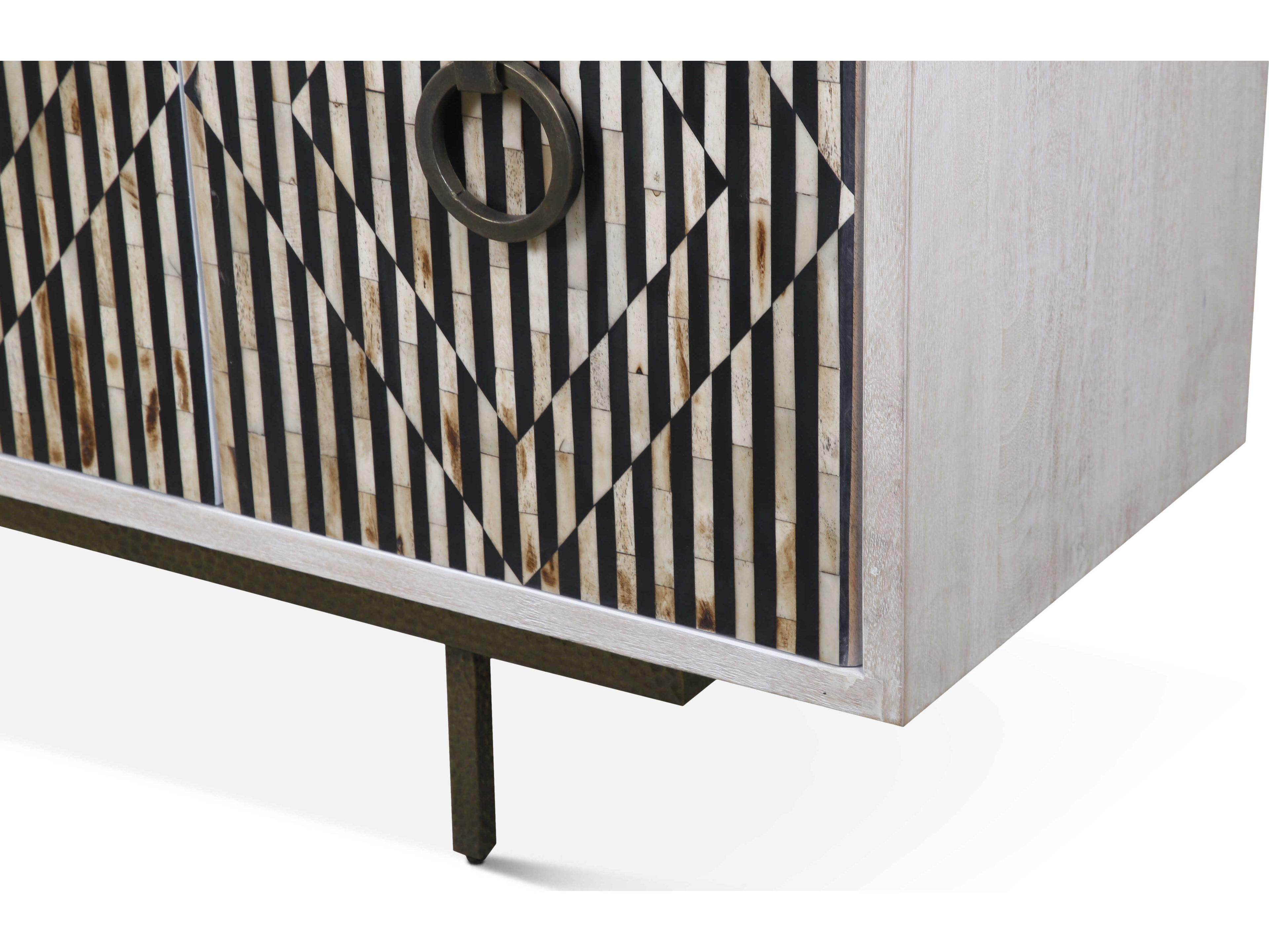 World Interiors Alexandria 72" Mango Wood Sideboard