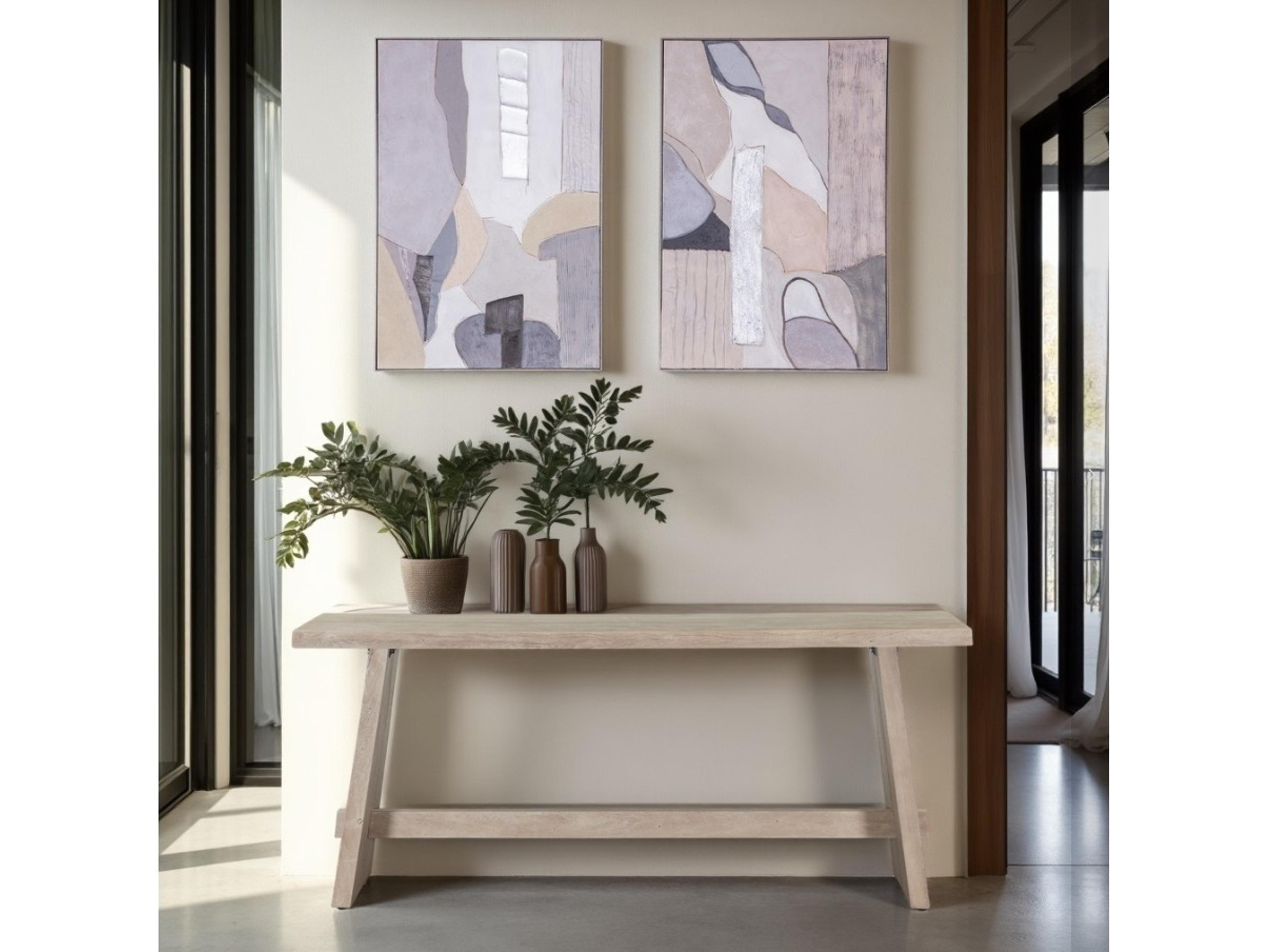 World Interiors Shifting Visions Motif Canvas Wall Art