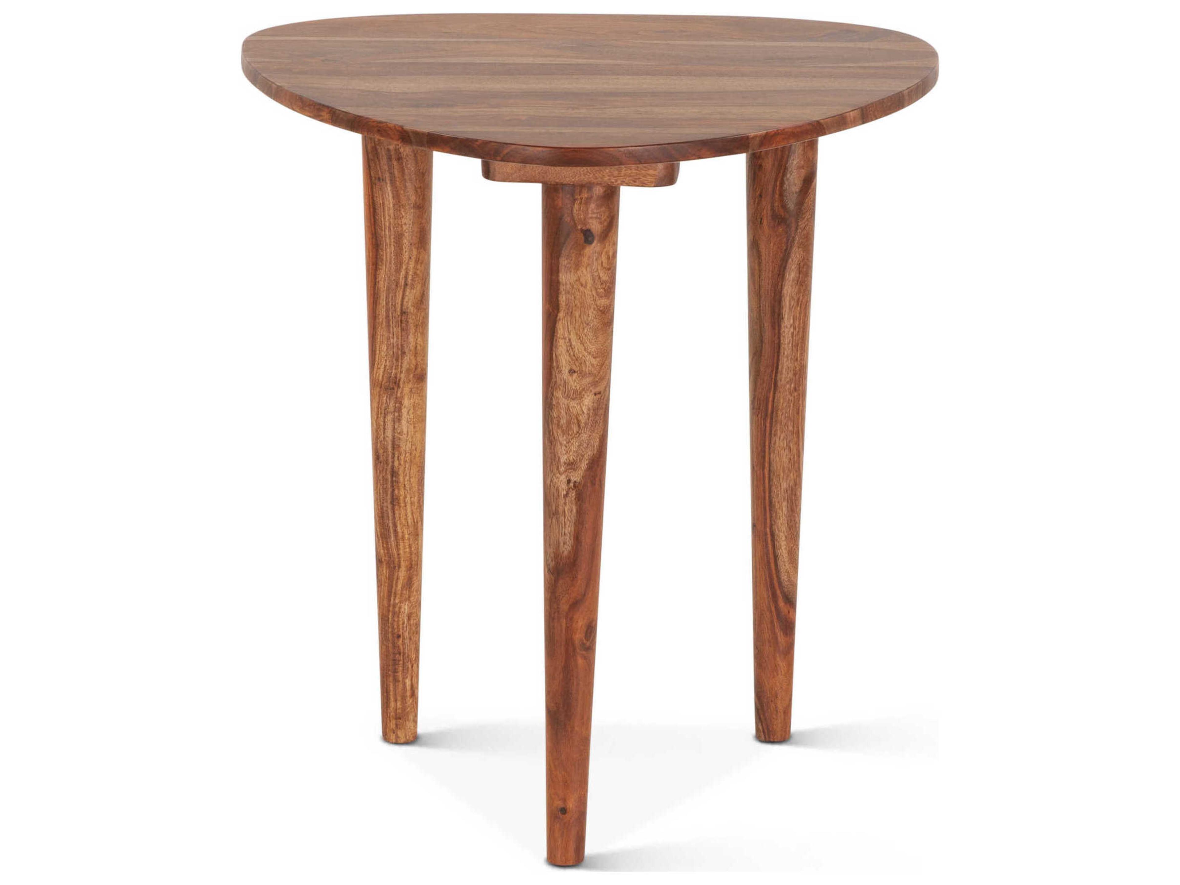 World Interiors Arrey Wood End Table