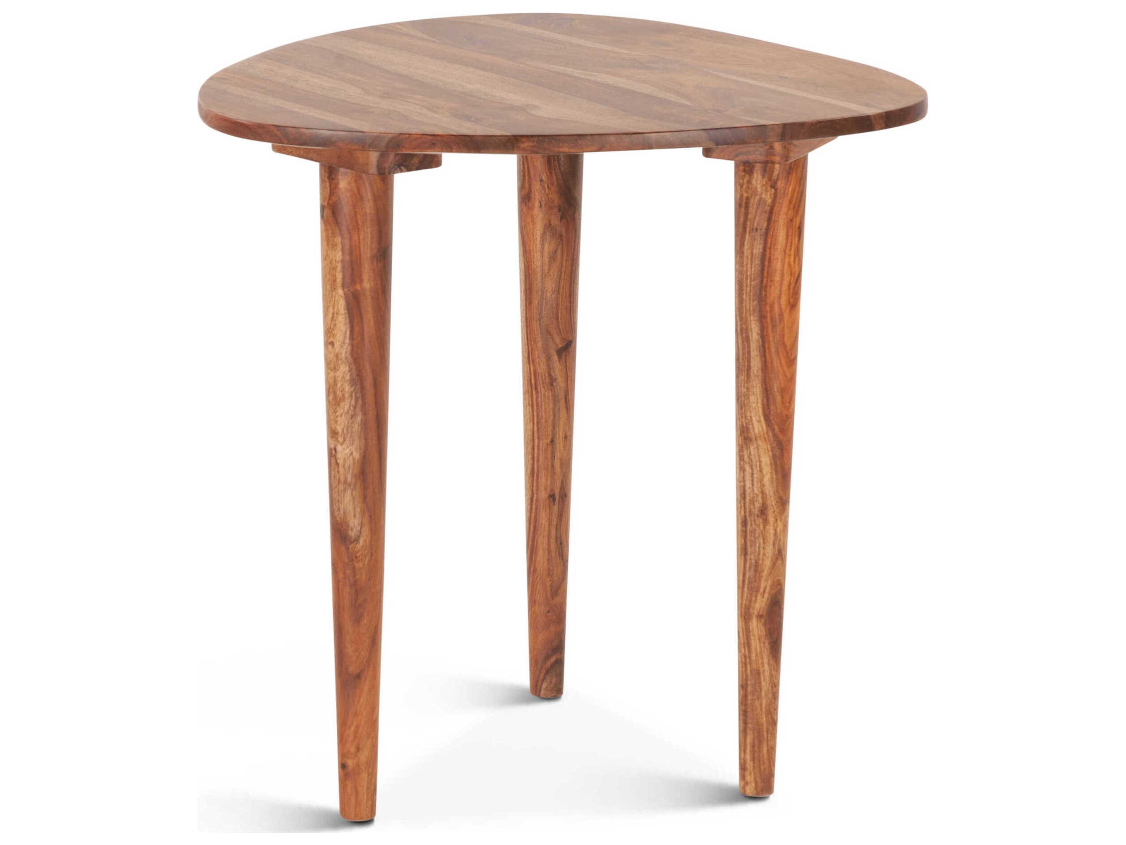 World Interiors Arrey Wood End Table
