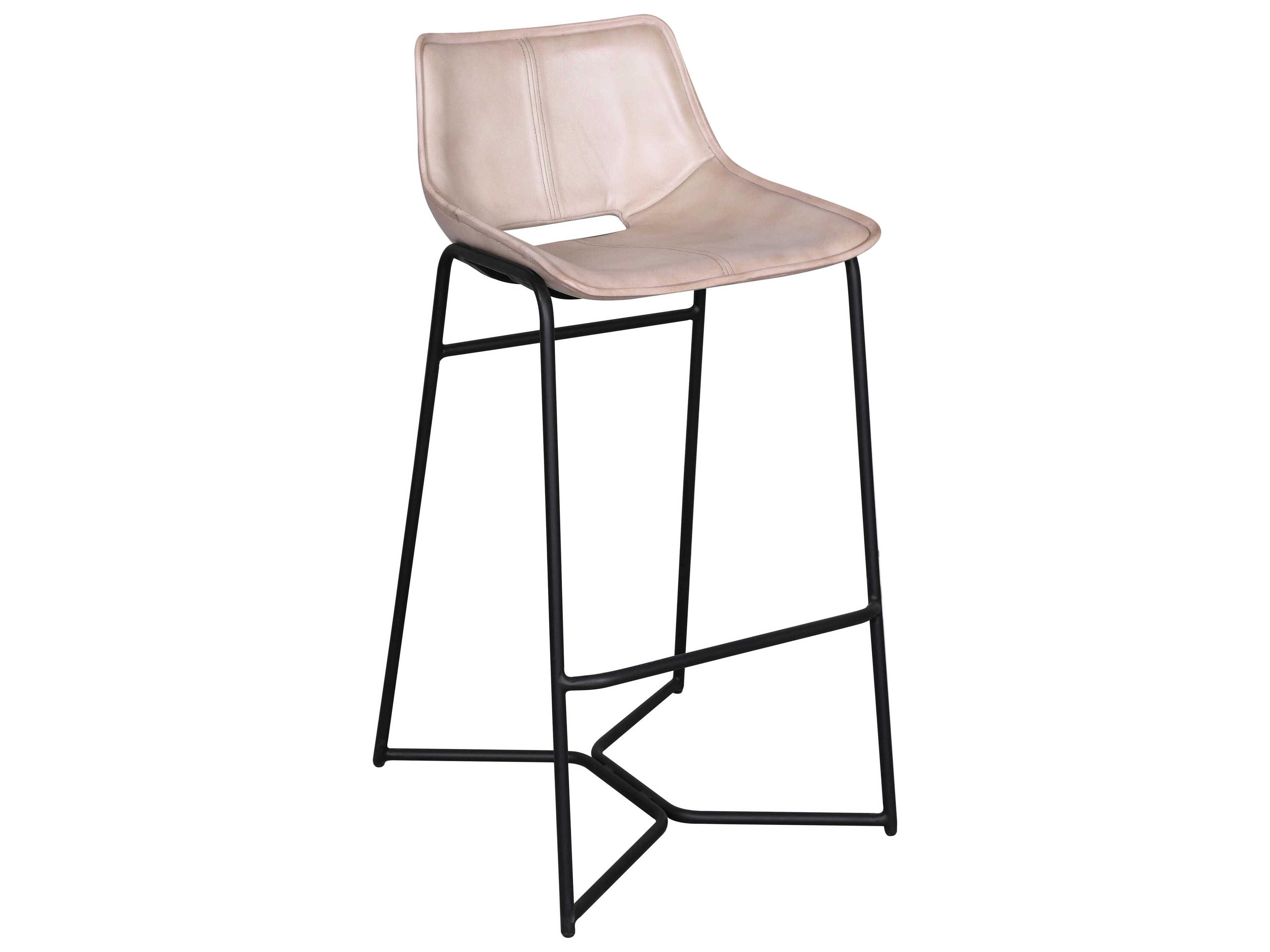 Brisbane Leather Bar Stool