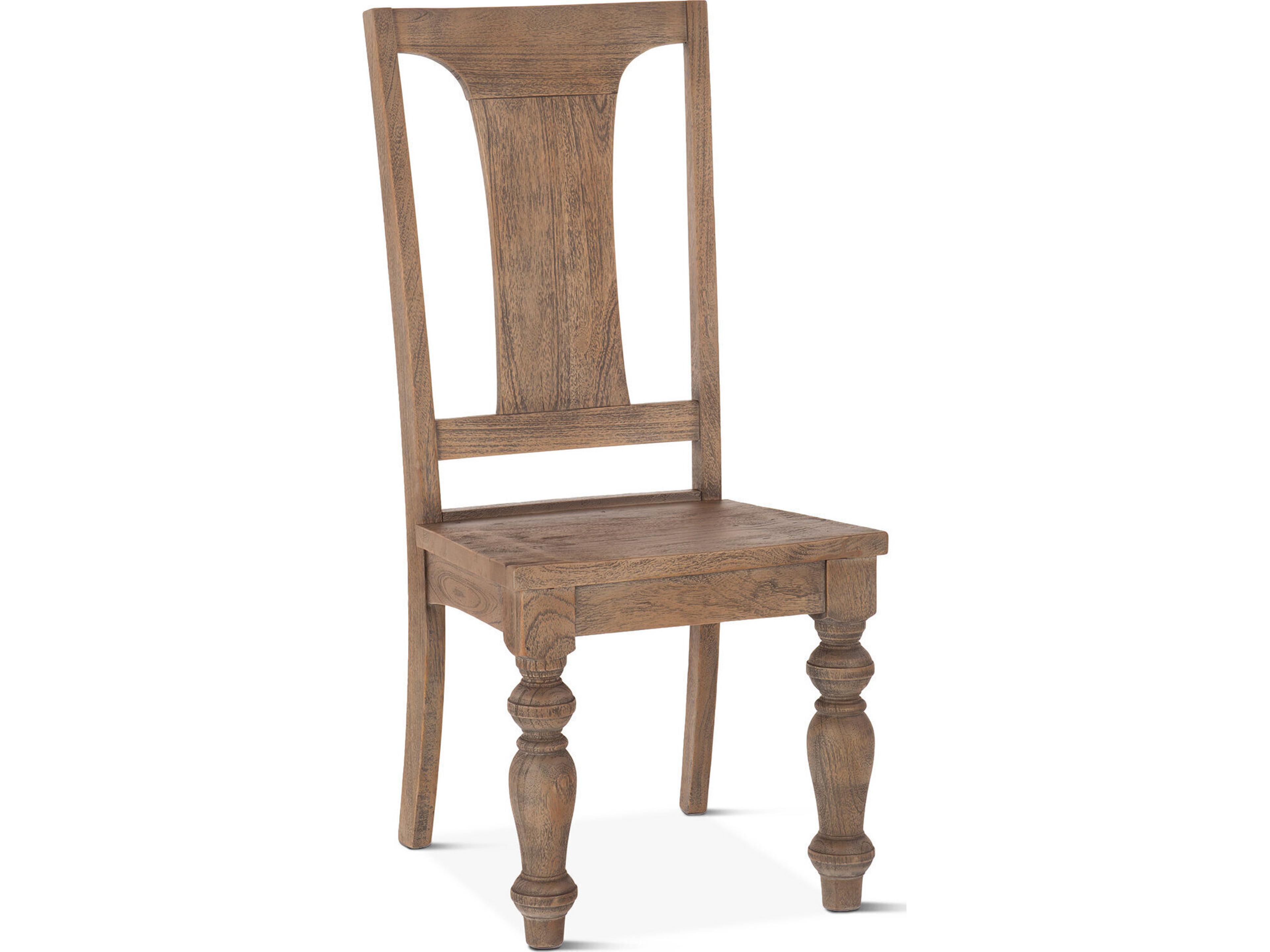 Chatham Downs Mango Wood Brown Armless Dining Chair