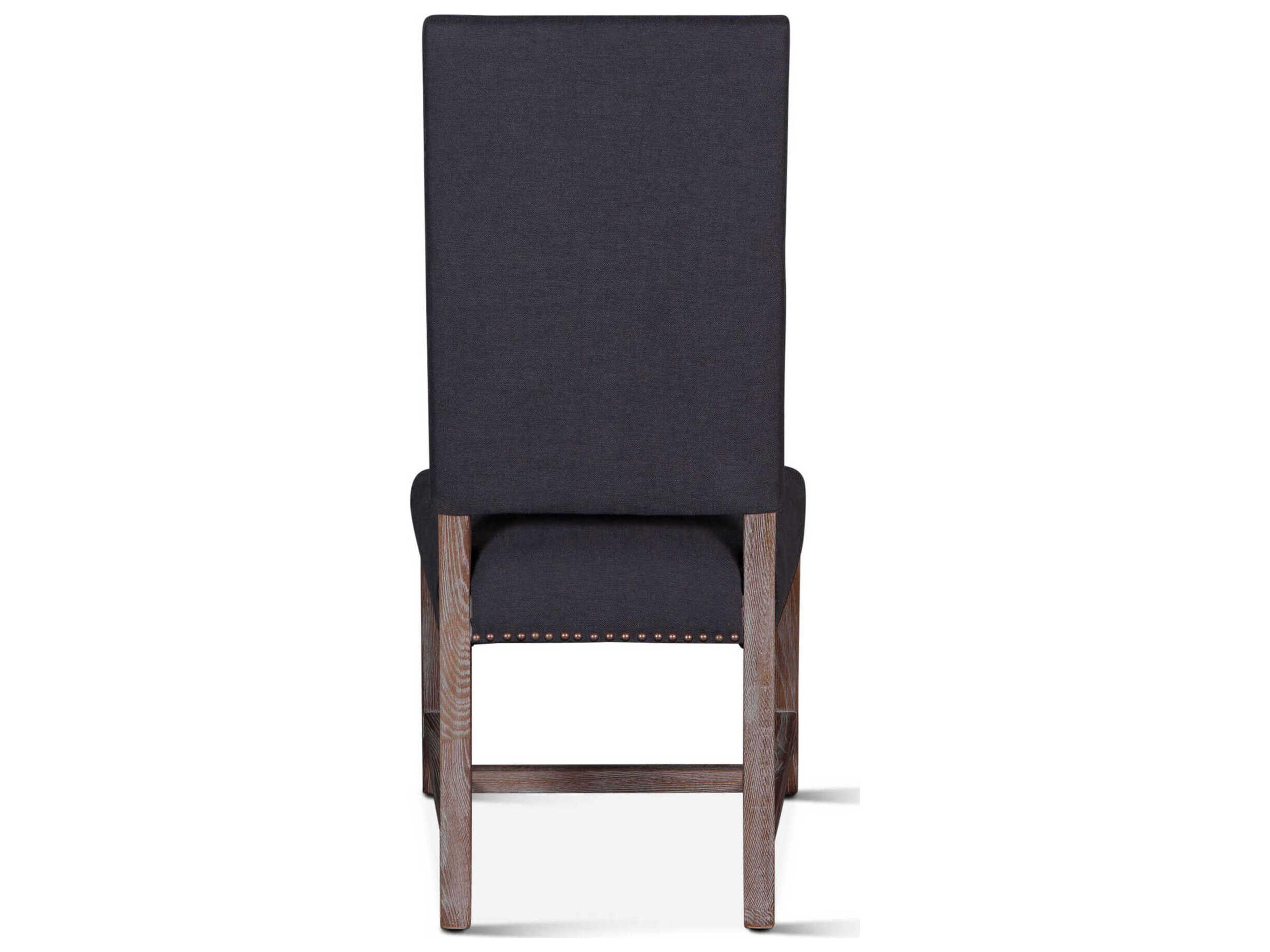 World Interiors Dani Birch Wood Brown Upholstered Side Dining Chair