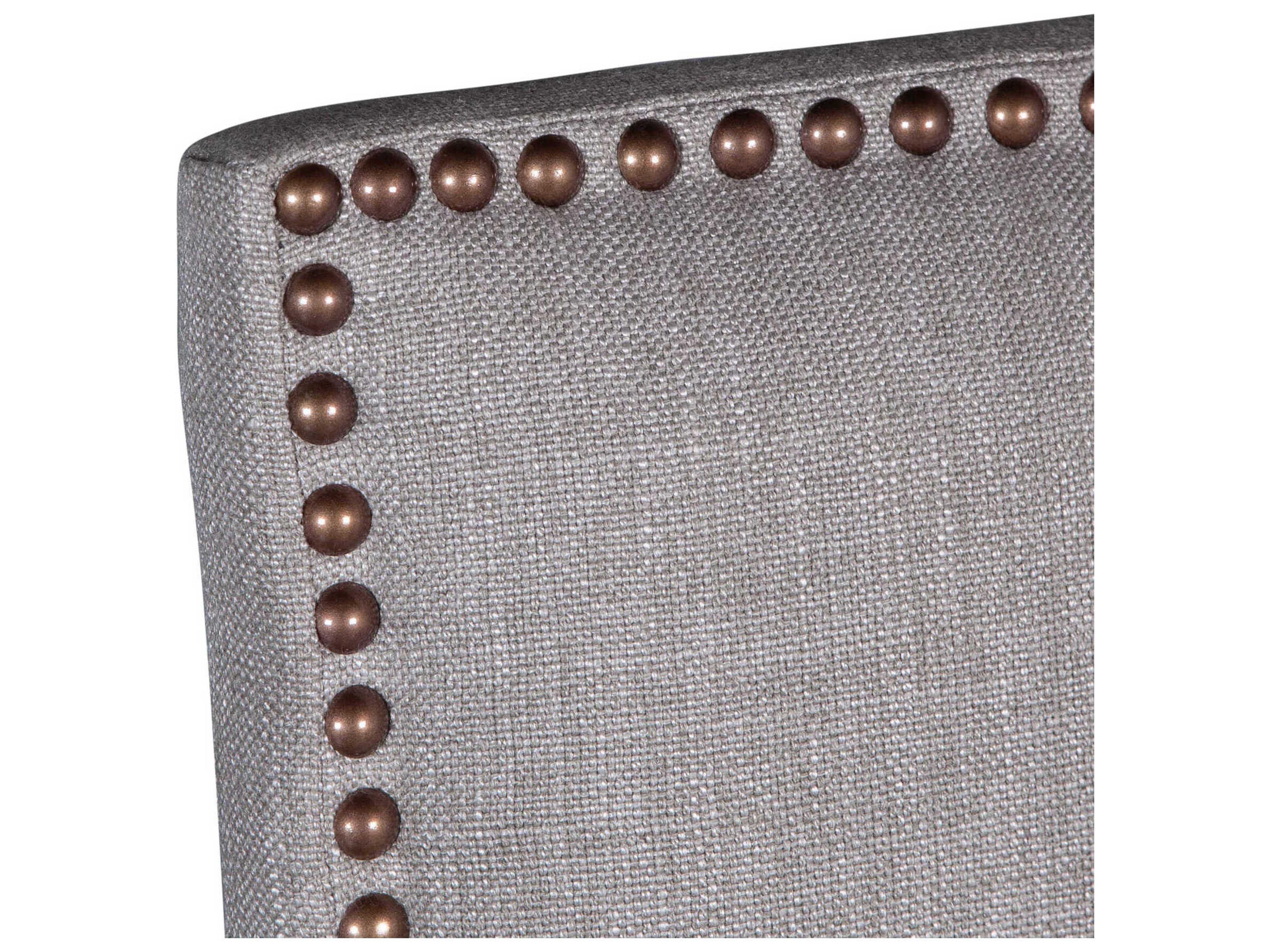 World Interiors Dani Birch Wood Beige Upholstered Side Dining Chair