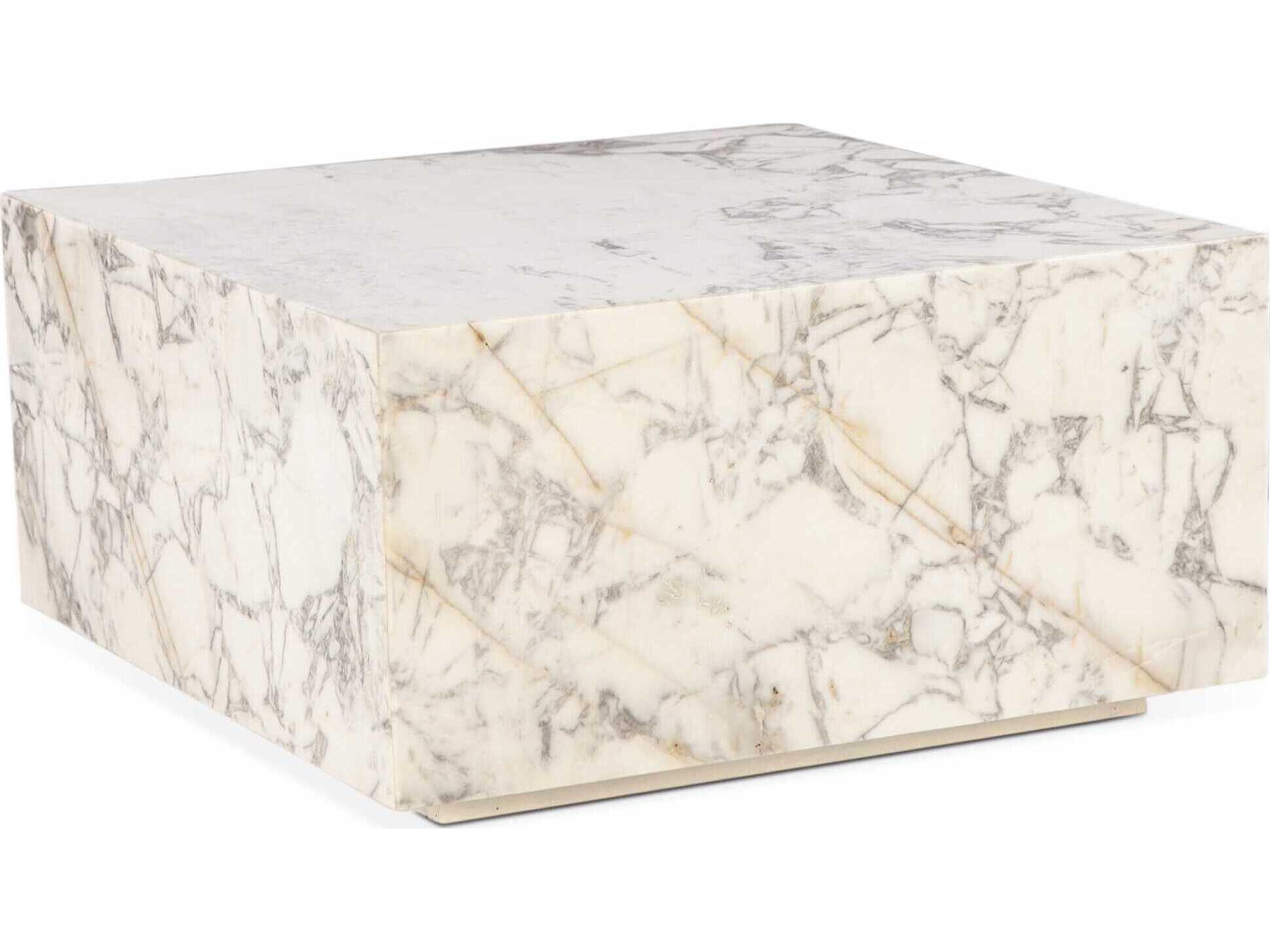 Giza Rectangular Marble Coffee Table