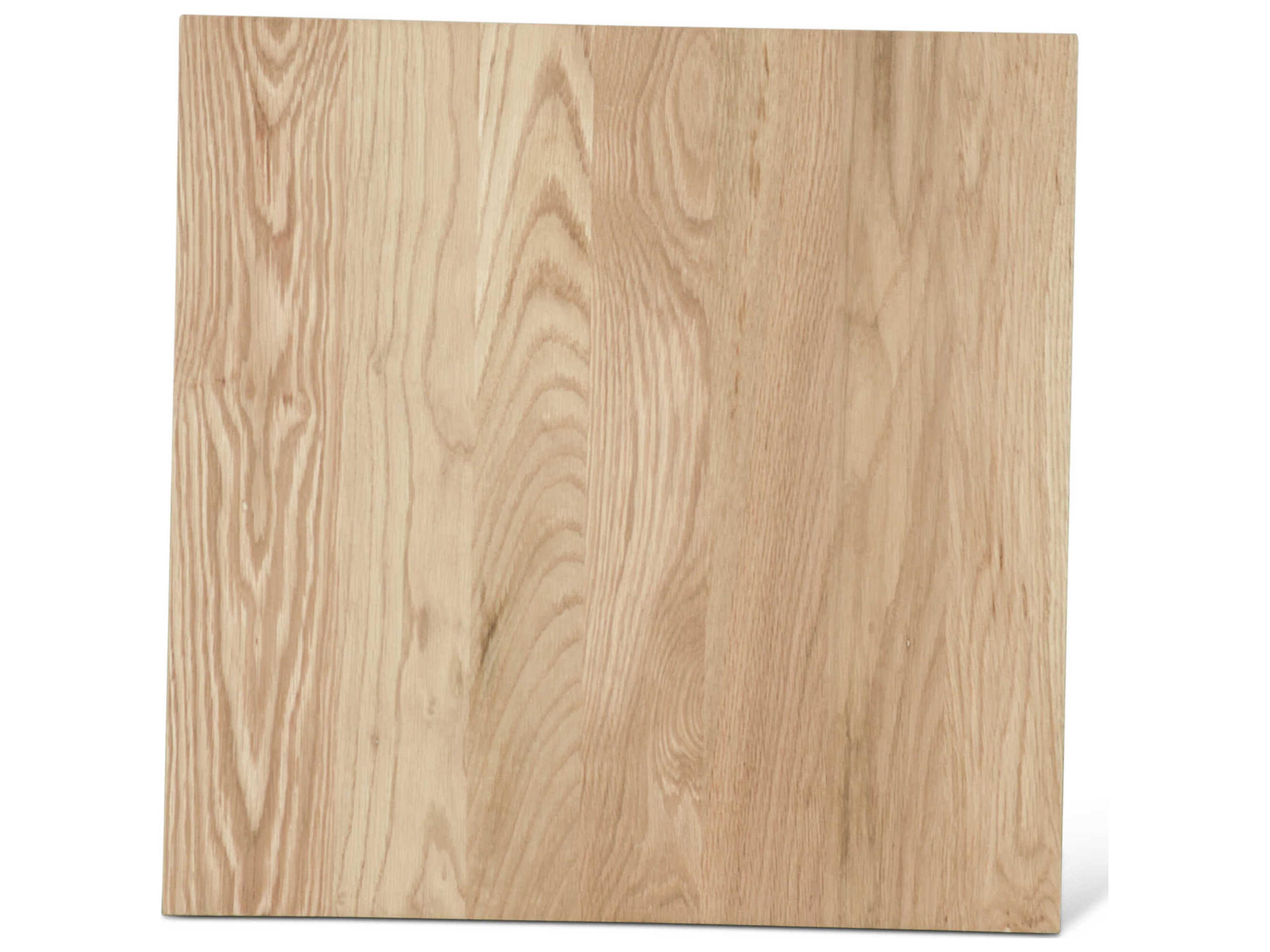 World Interiors Incus Square Wood Natural Oak End Table