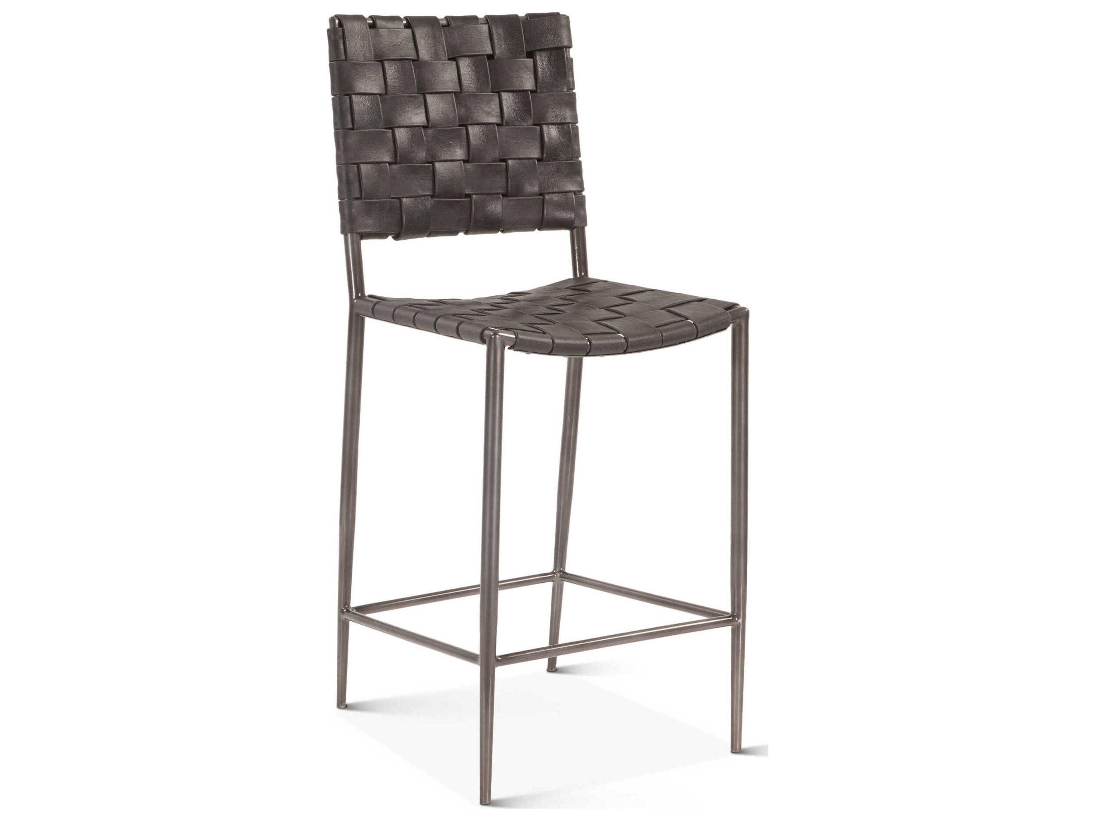 Lund Leather Counter Stool