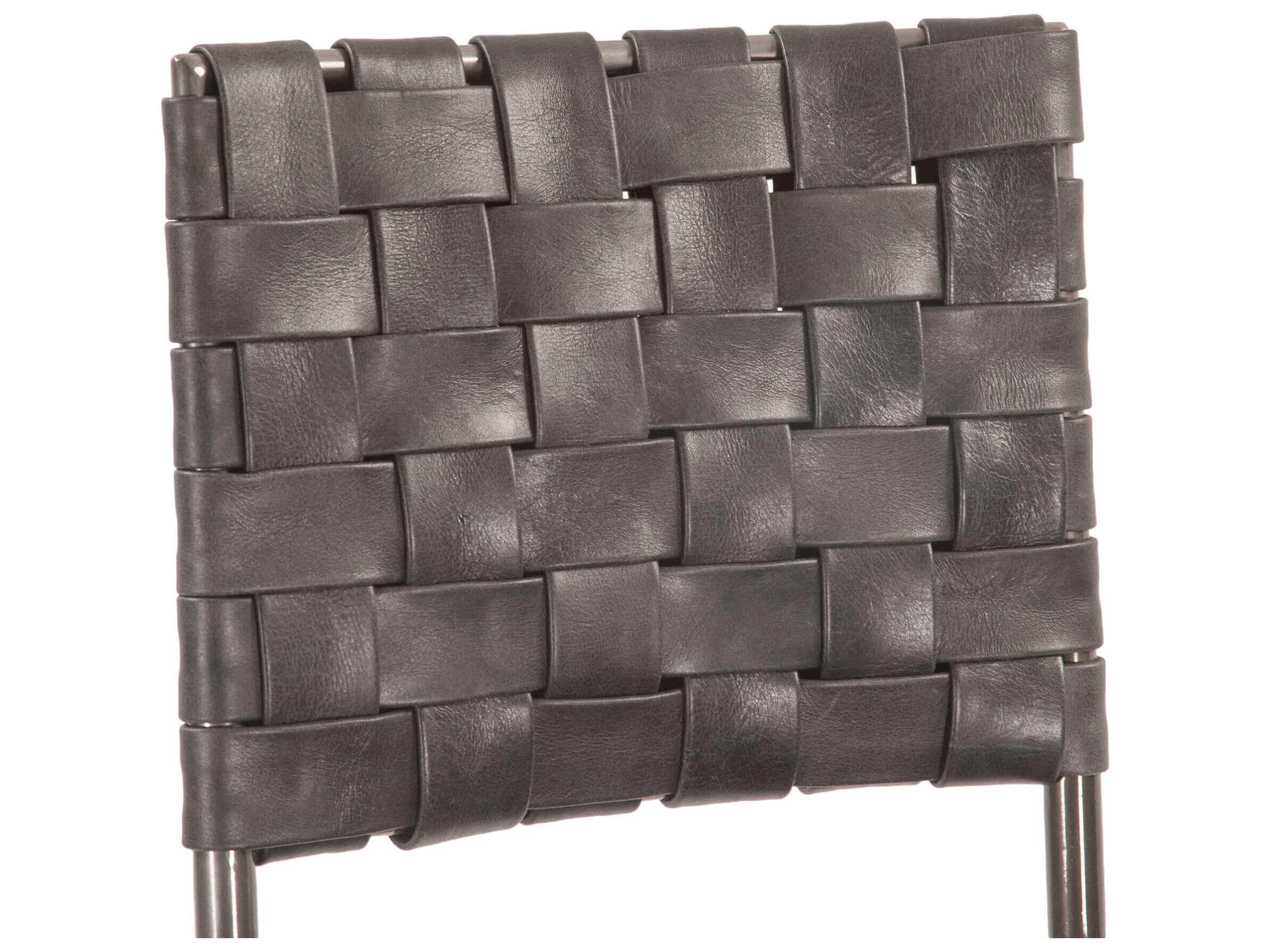 World Interiors Lund Leather Counter Stool