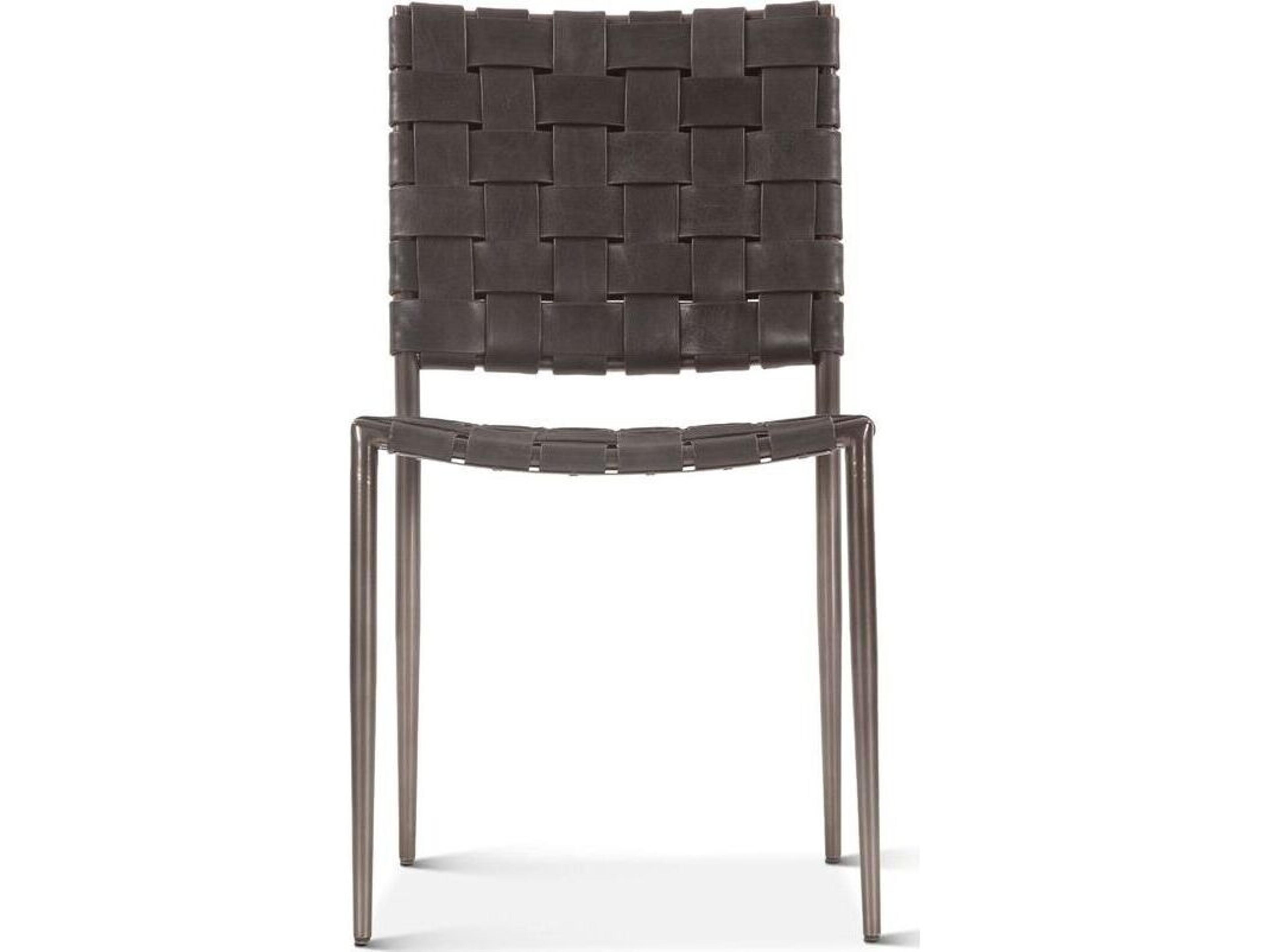 World Interiors Lund Black Armless Dining Chair