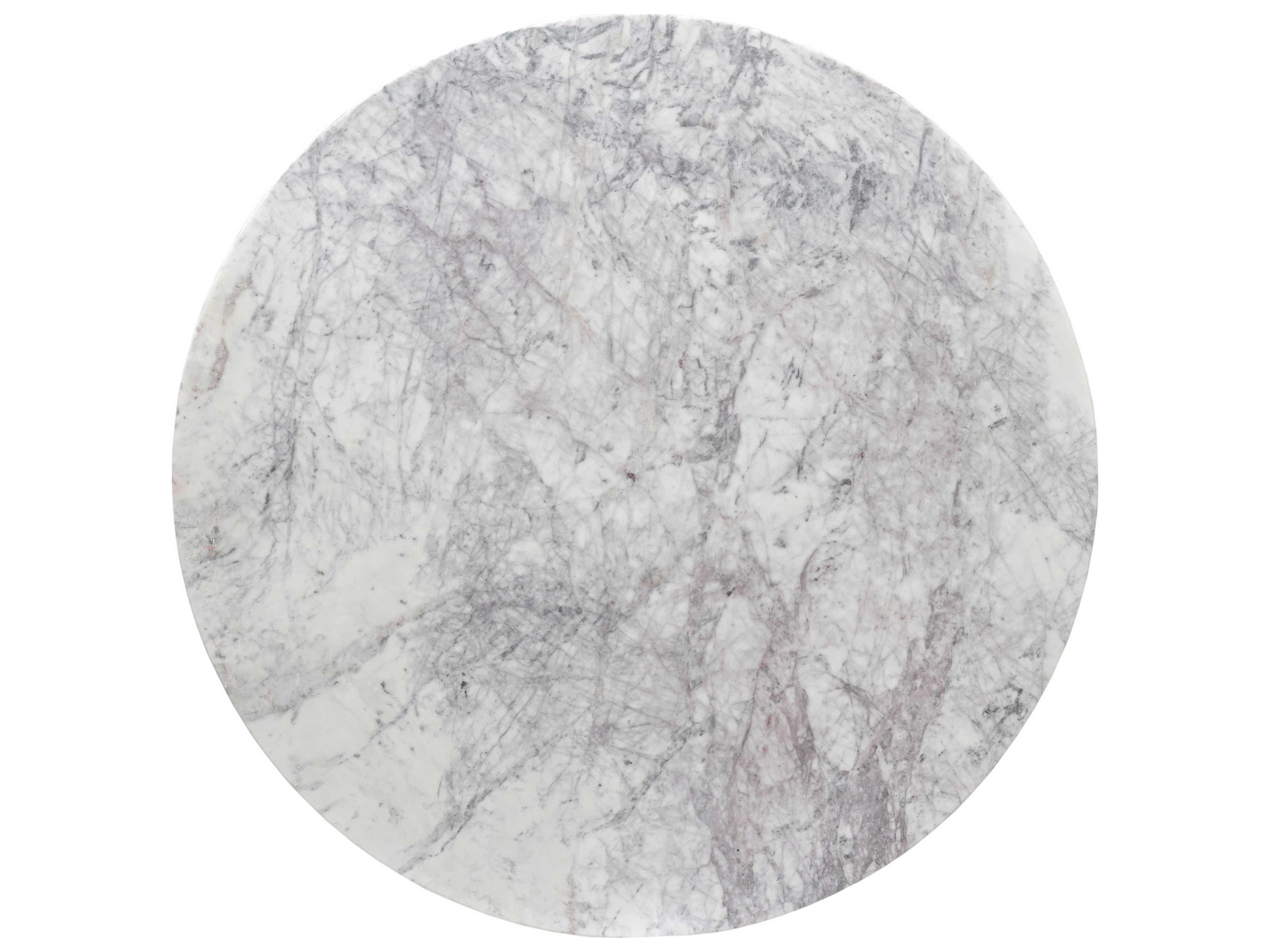 World Interiors Madrid Round Marble Dining Table