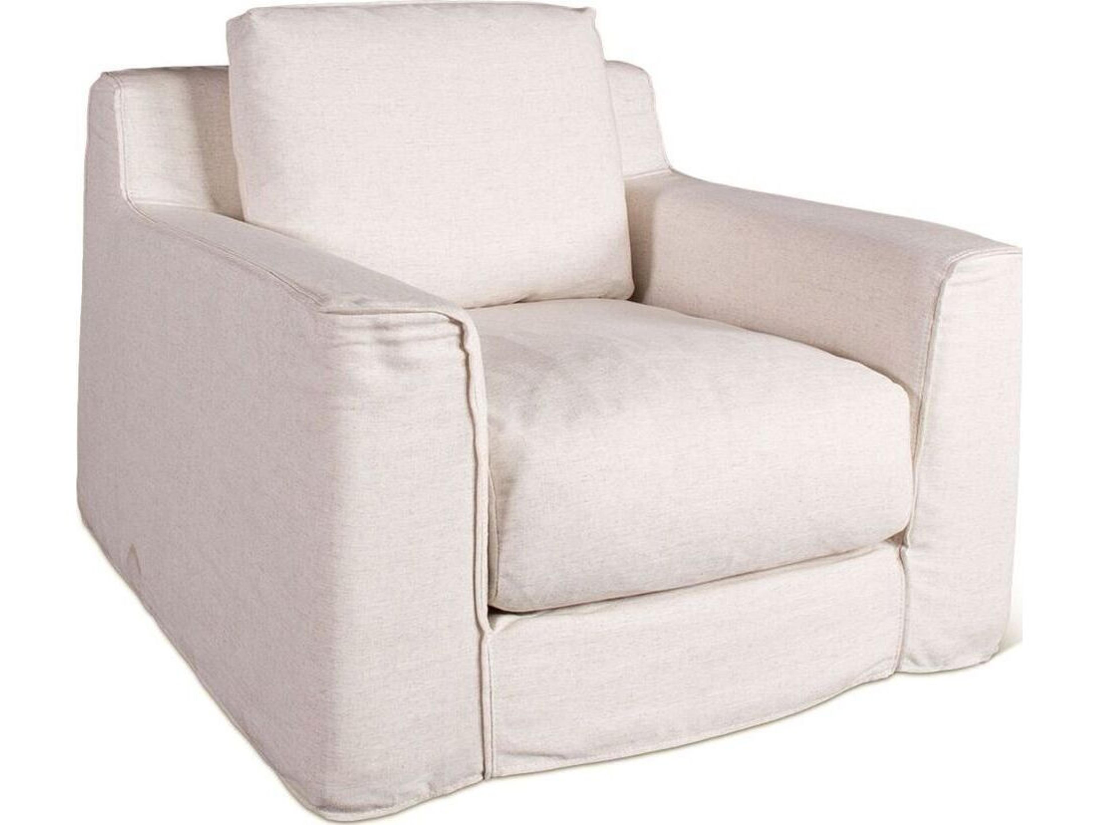 Oliver White Accent Chair